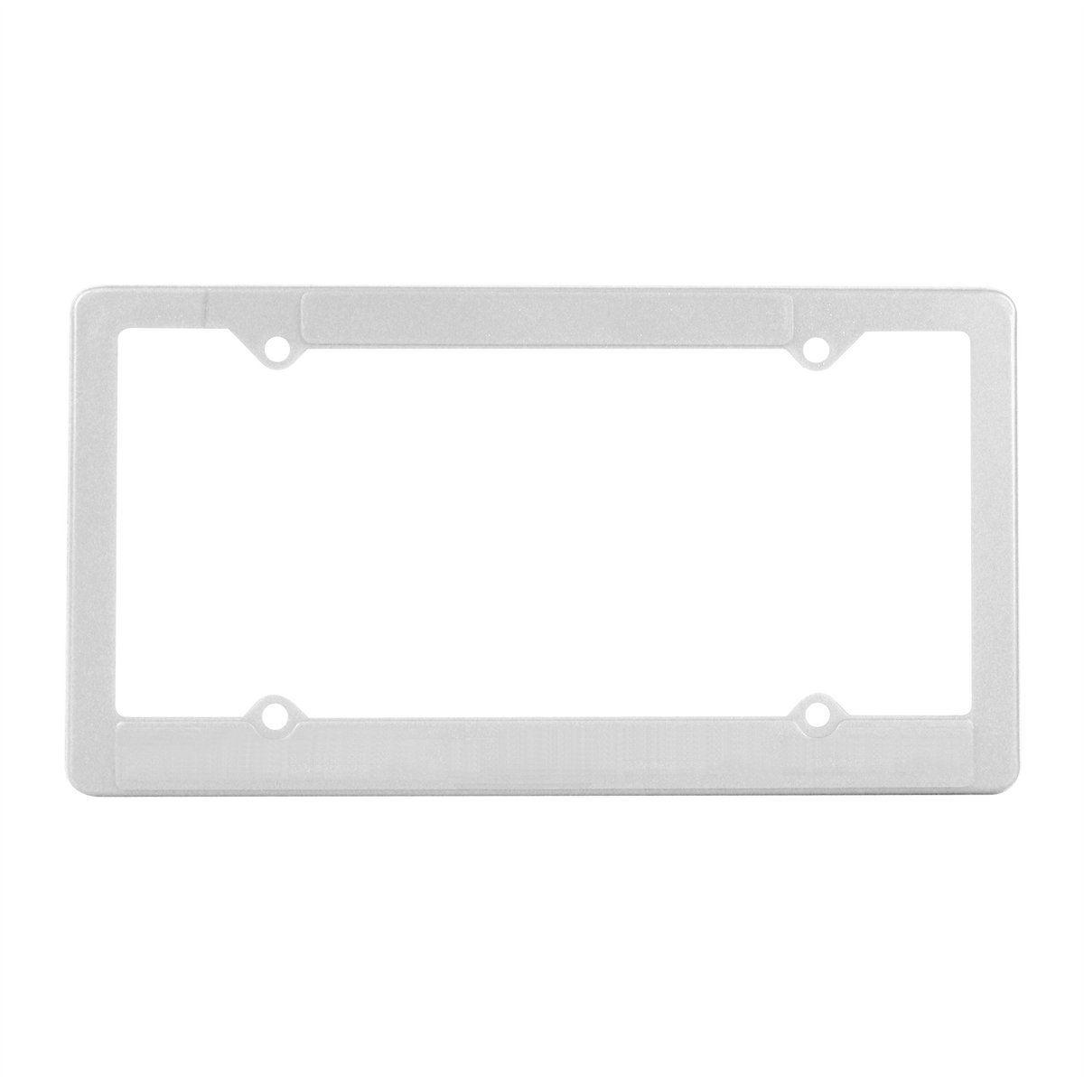 Custom logo Economy License Plate Frame