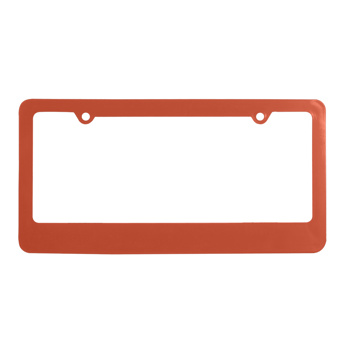 Custom logo Classic License Plate Frame with 2 Holes