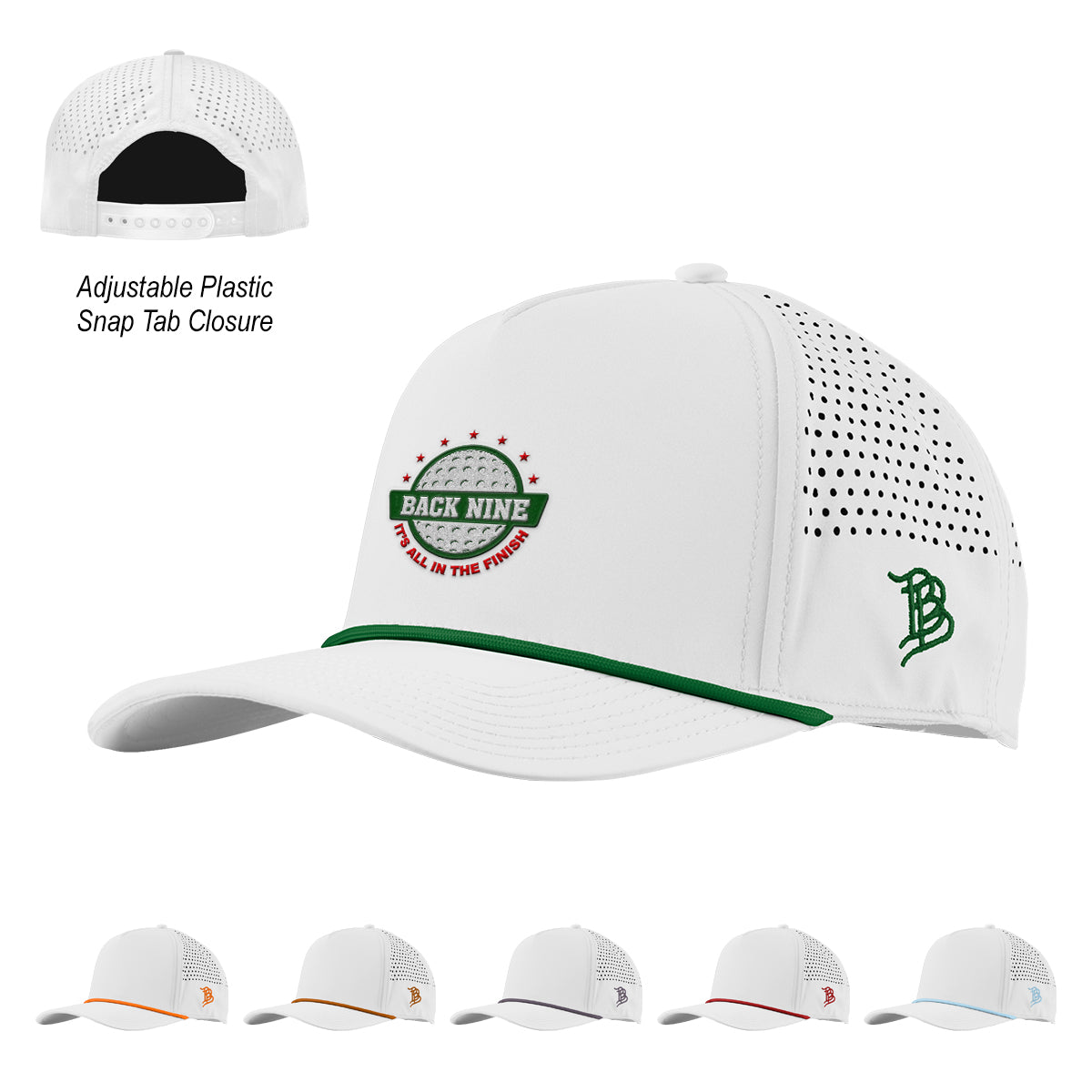 Branded Bills 545 Bare Curved Rope Cap