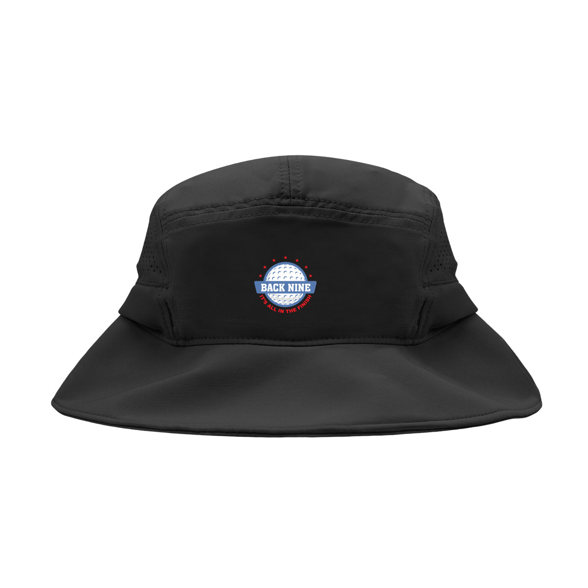 Custom logo Peyton Performance rPET Bucket Hat