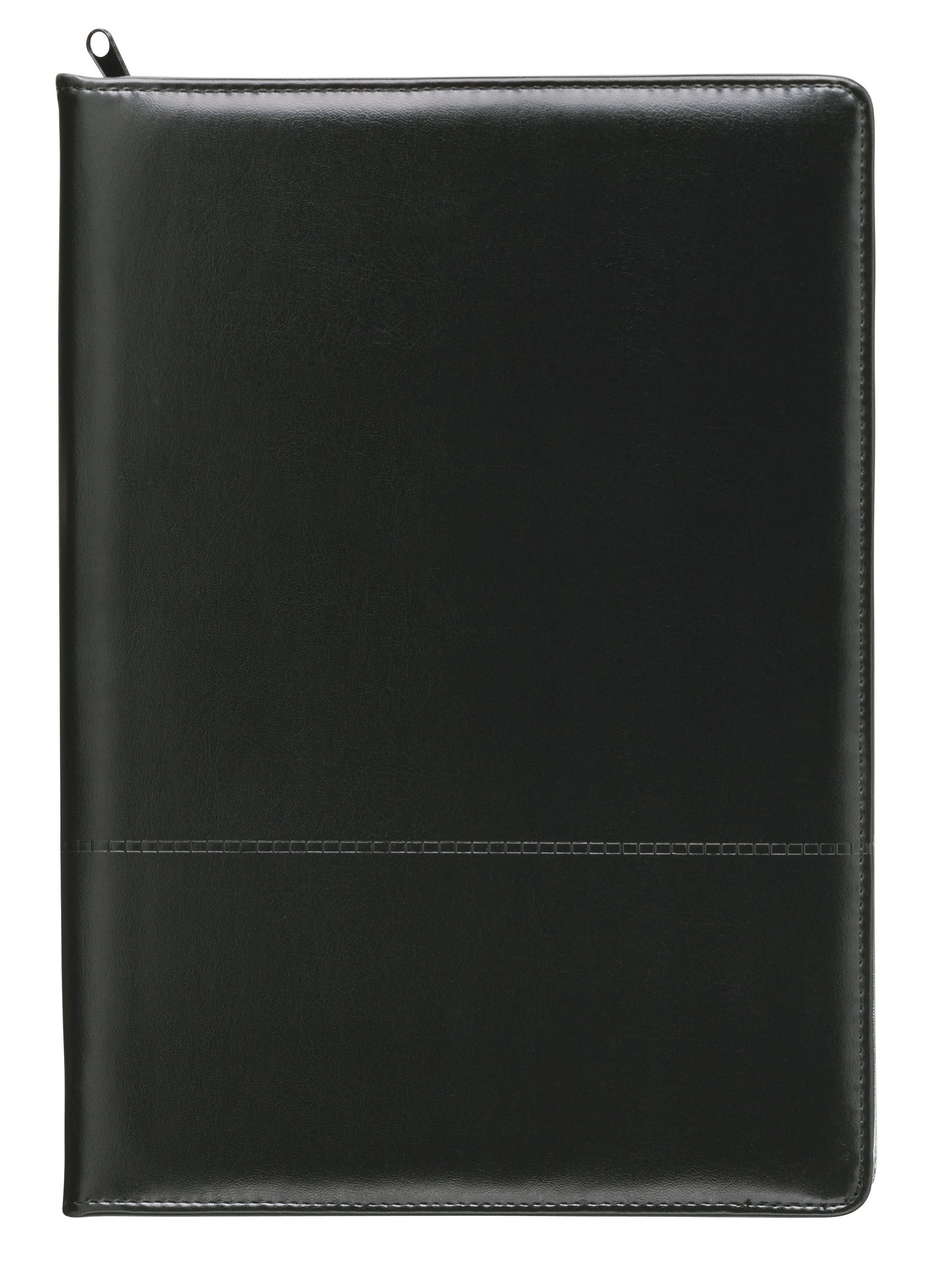 Script Zippered Padfolio