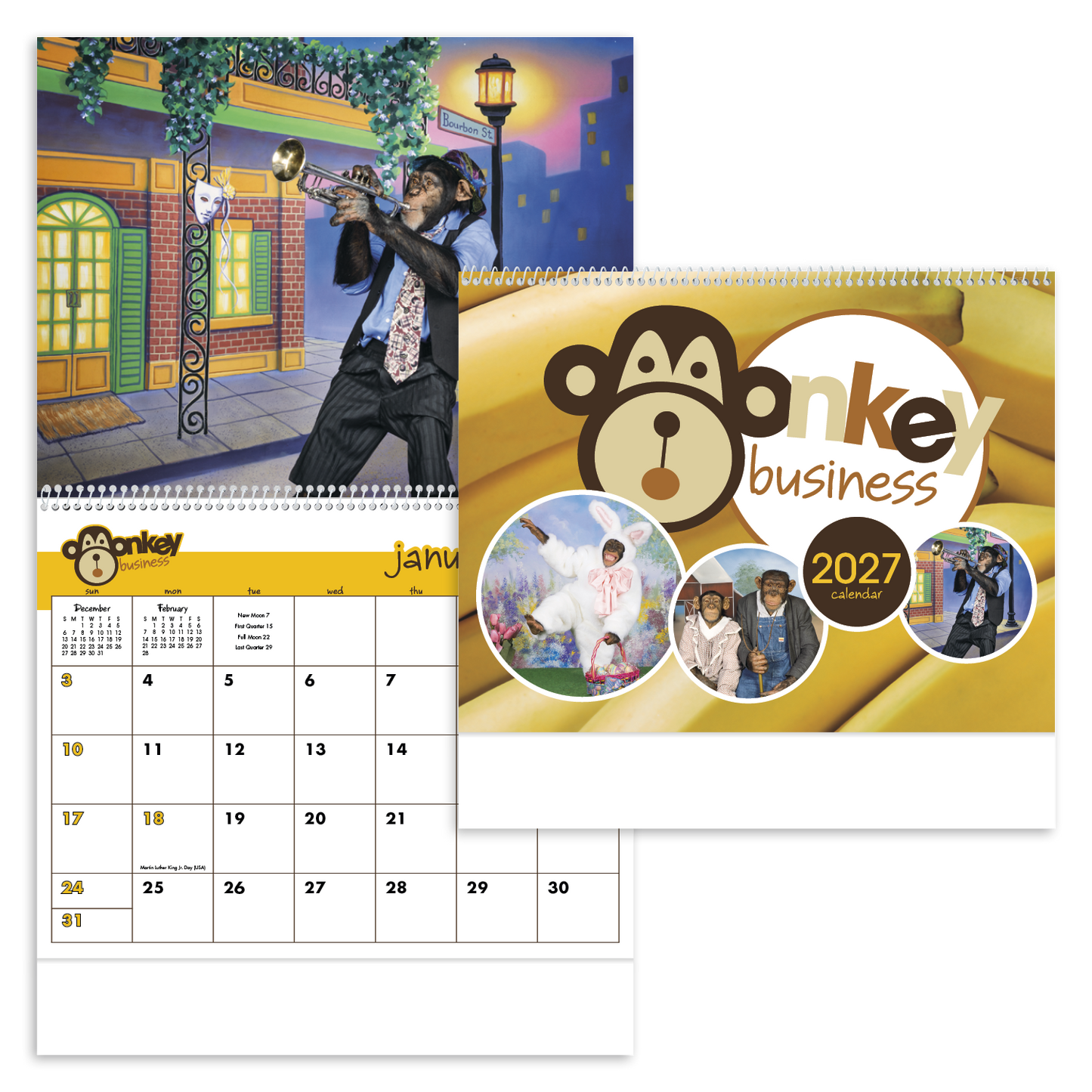 Monkey Business Calendar