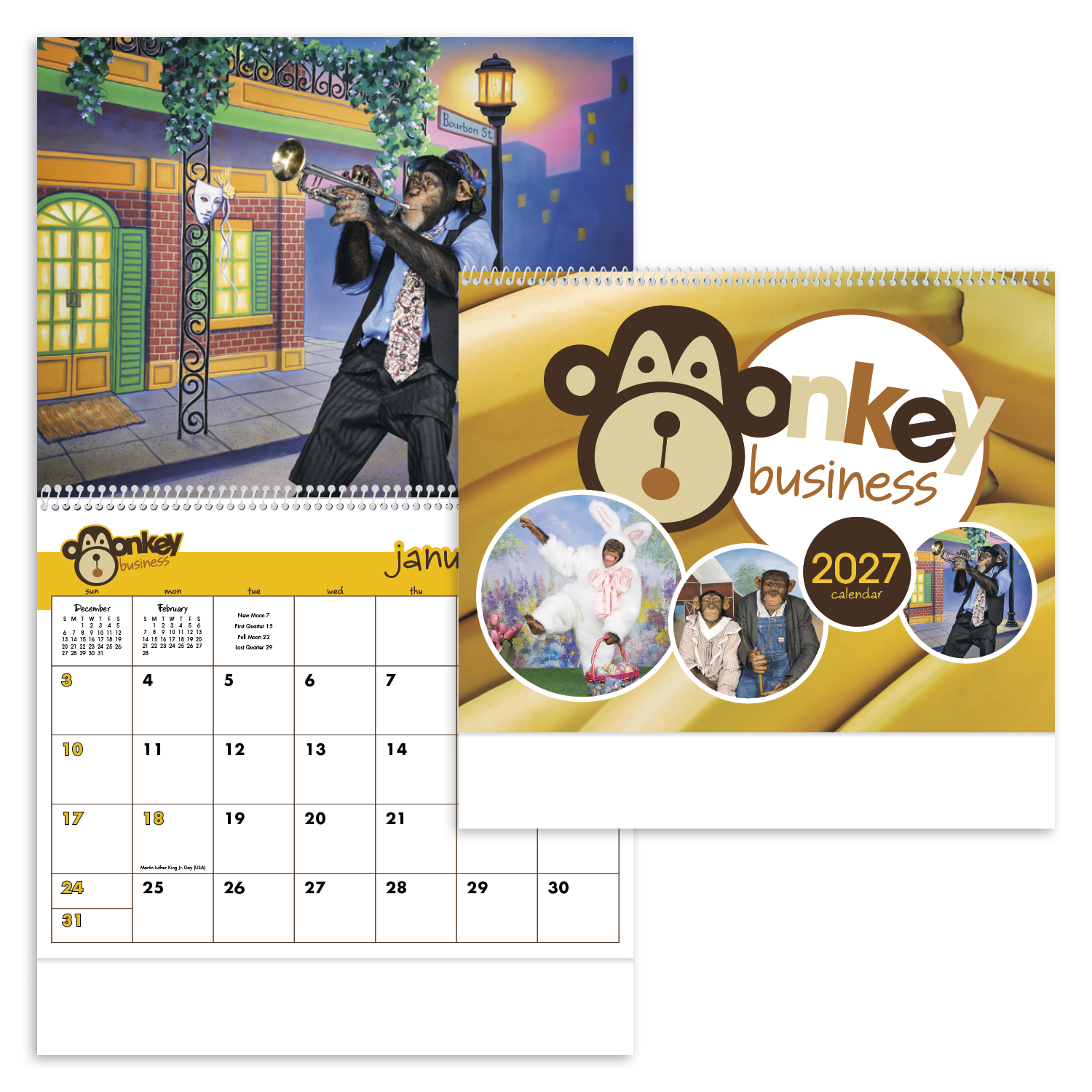 Monkey Business Calendar