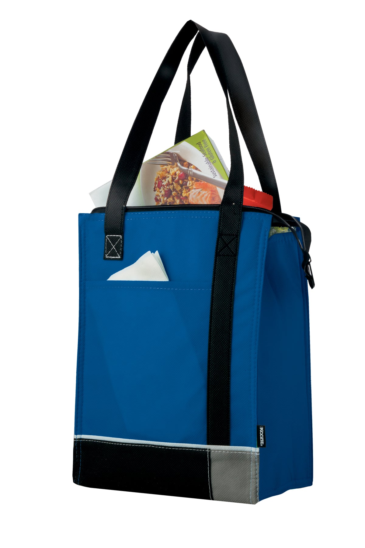 Custom logo Tri-Tone Lunch Sack