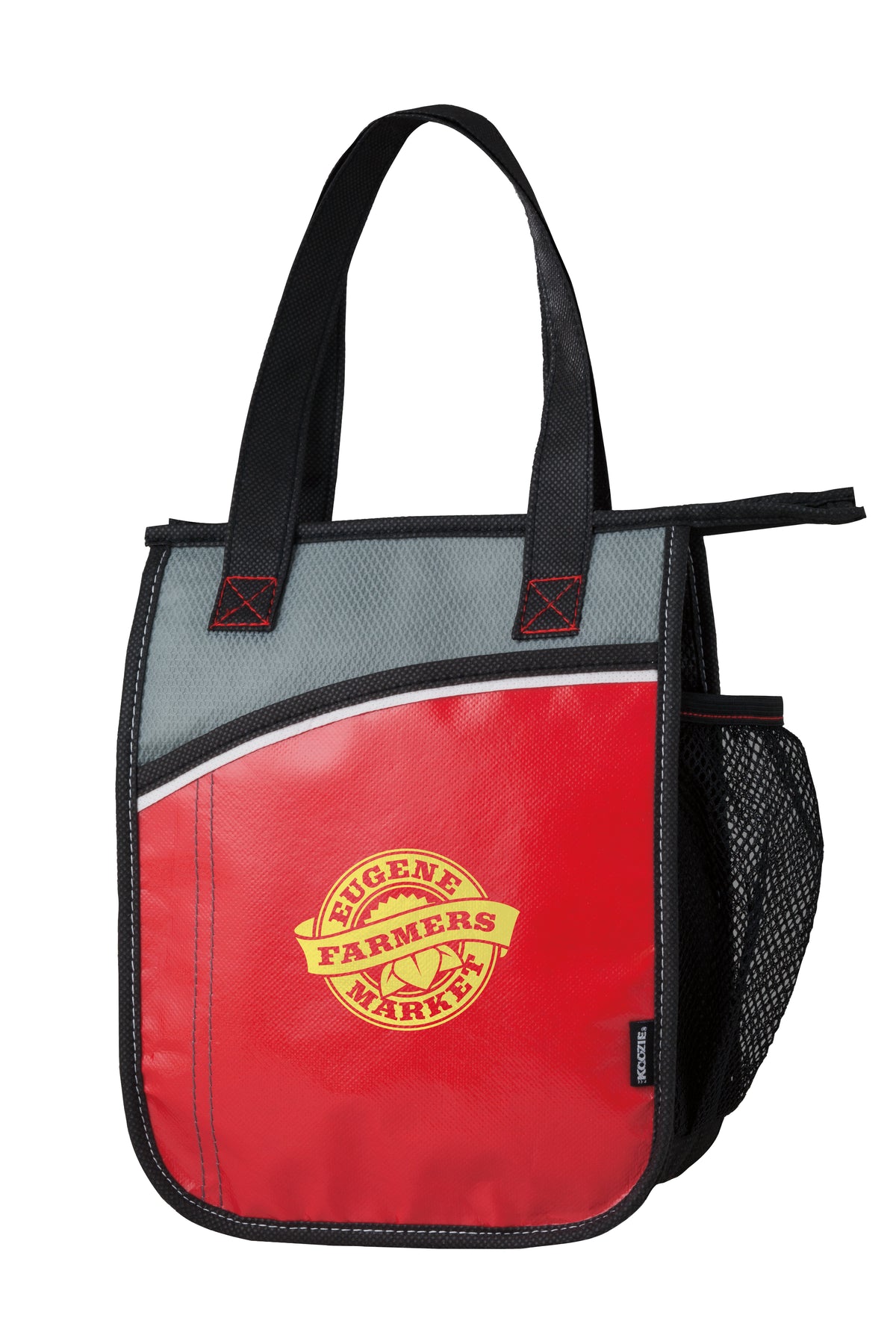 Custom logo Vertical Laminated Lunch Cooler