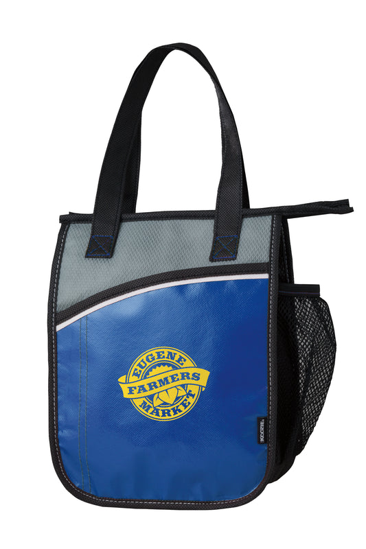 Custom logo Vertical Laminated Lunch Cooler