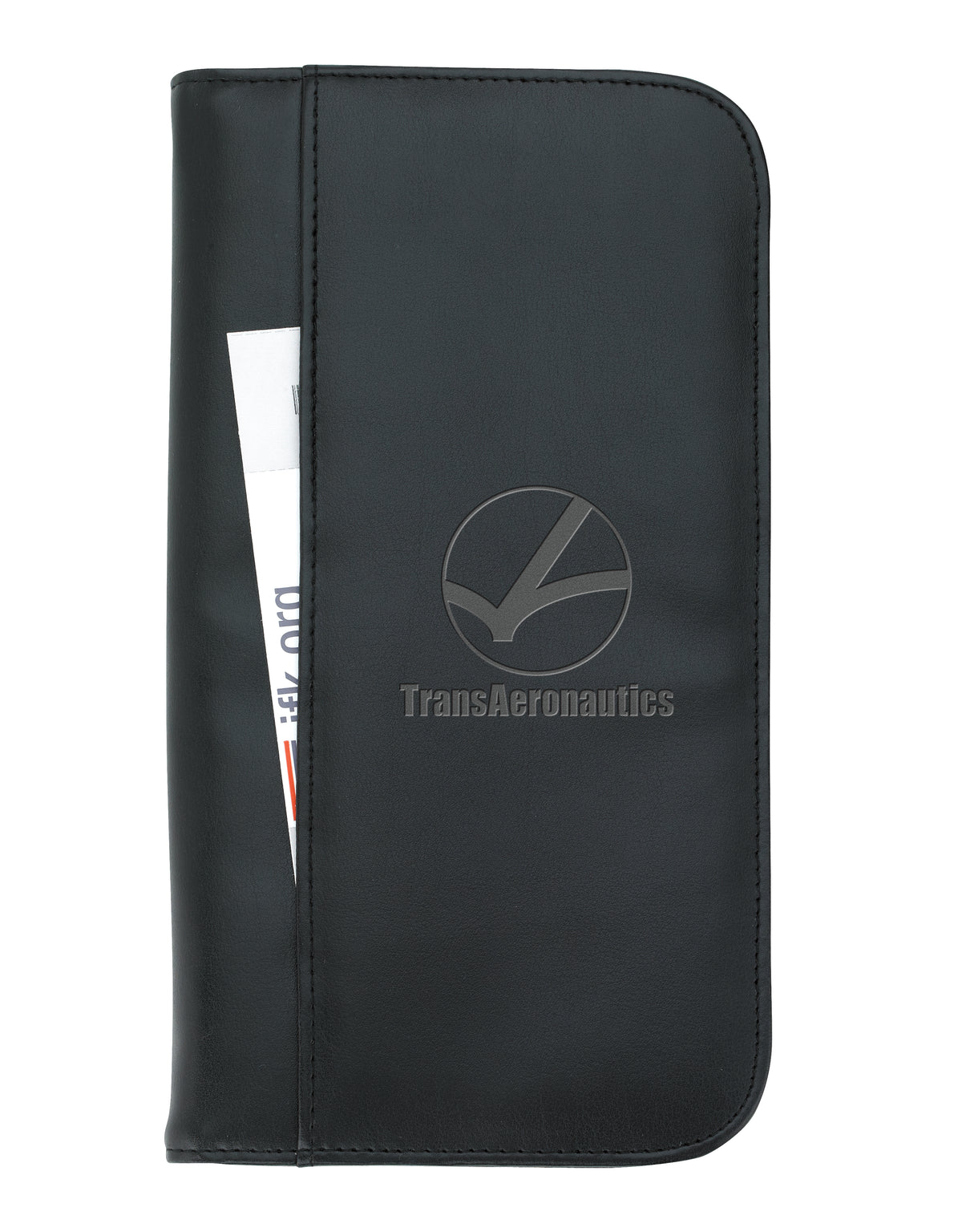 Custom logo Travel Zippered Wallet