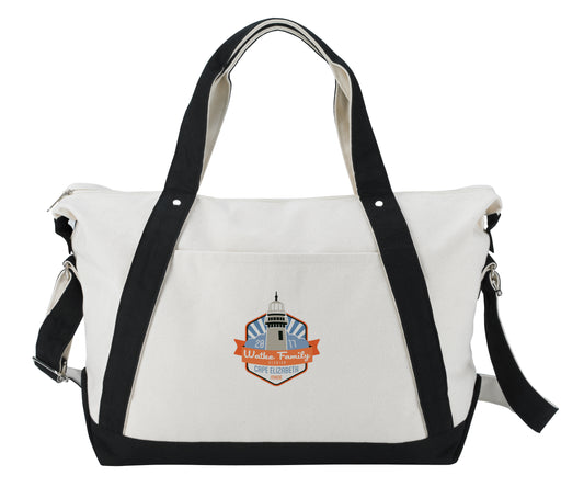 Custom logo Rivage Weekender Duffel