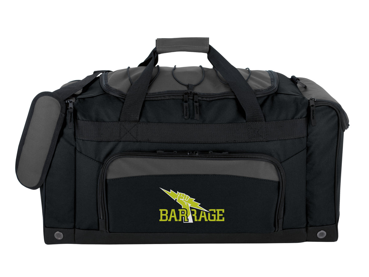 Custom logo Bungee Top Duffel