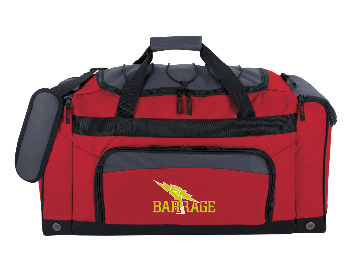 Custom logo Bungee Top Duffel