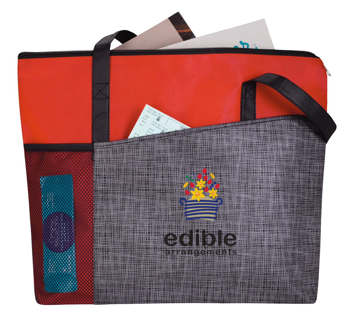 Custom logo Select Pattern Non-Woven Tote