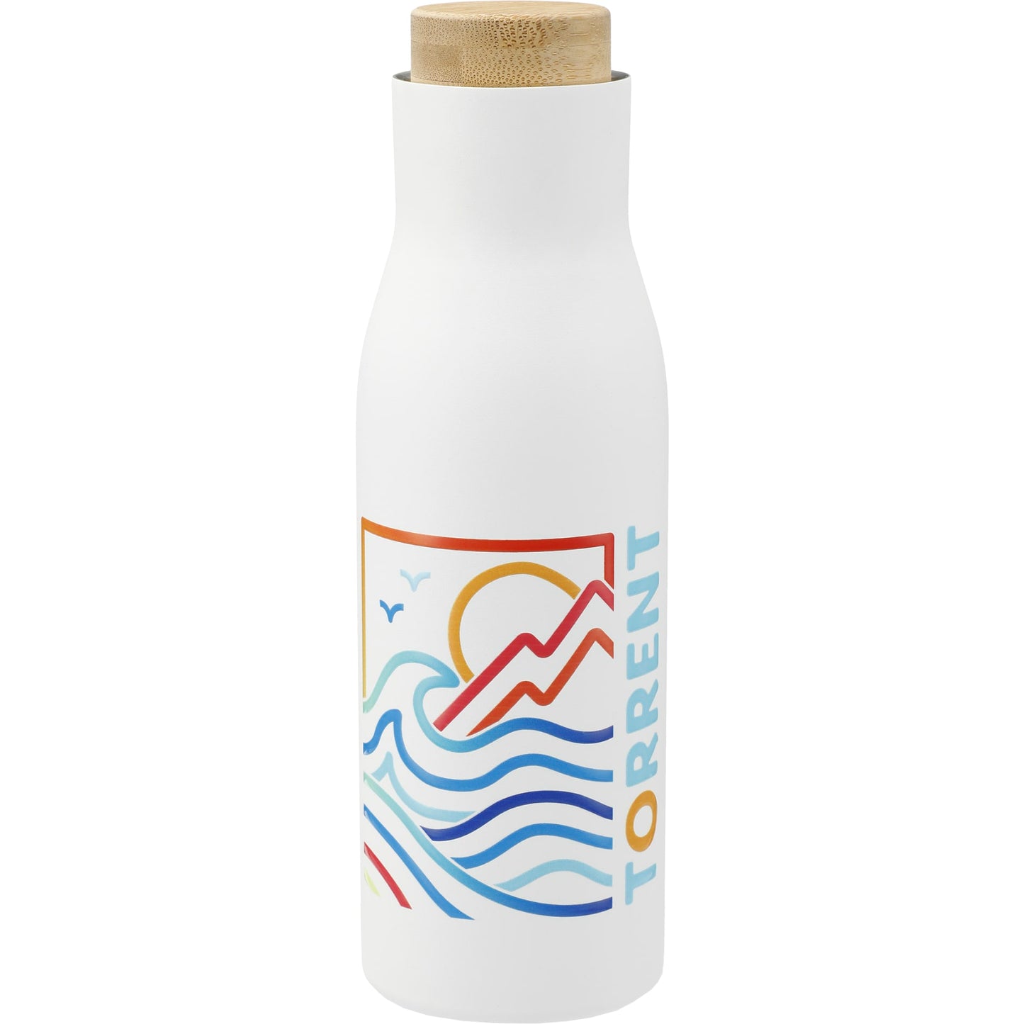 FSC® 100% Bamboo Cap 17oz Shaco Copper Vac Bottle