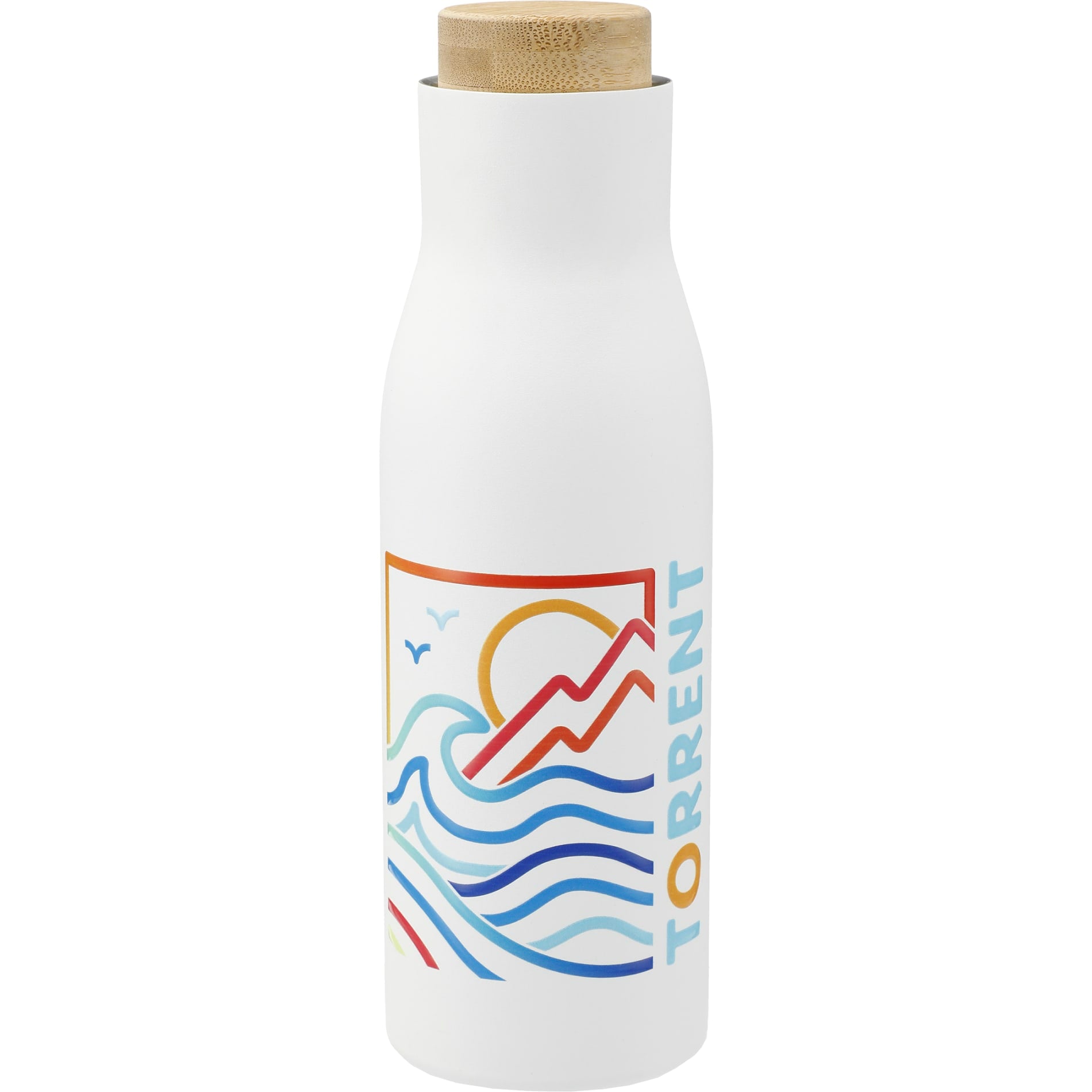 FSC® 100% Bamboo Cap 17oz Shaco Copper Vac Bottle