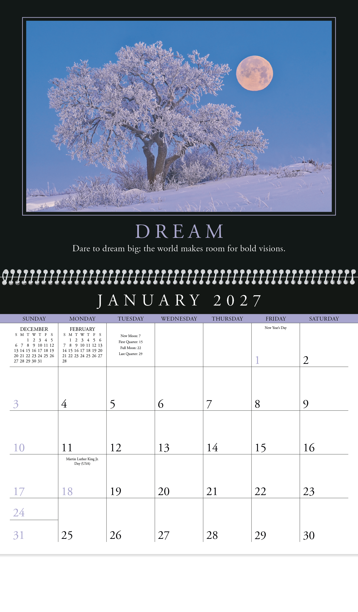 Motivations Calendar