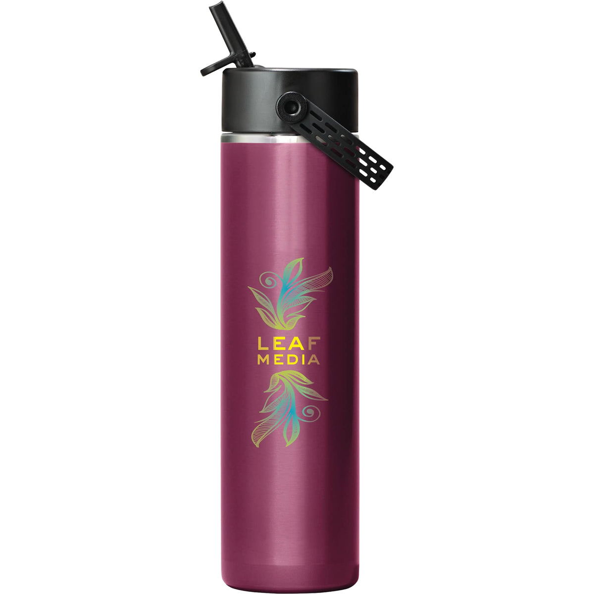 Custom logo Hydro Flask® Lightweight Bottle w/ Straw Lid 24oz