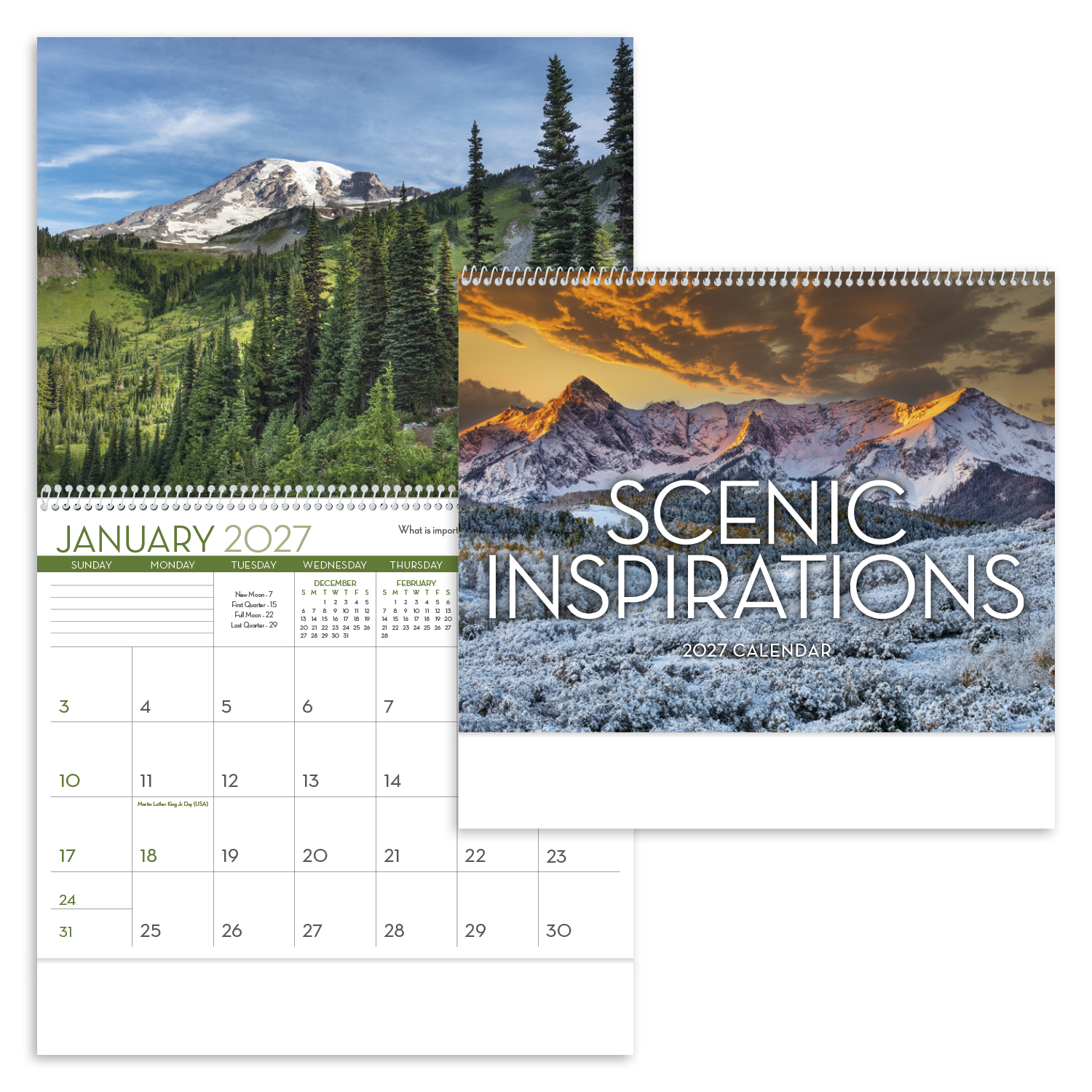 Scenic Inspirations Calendar