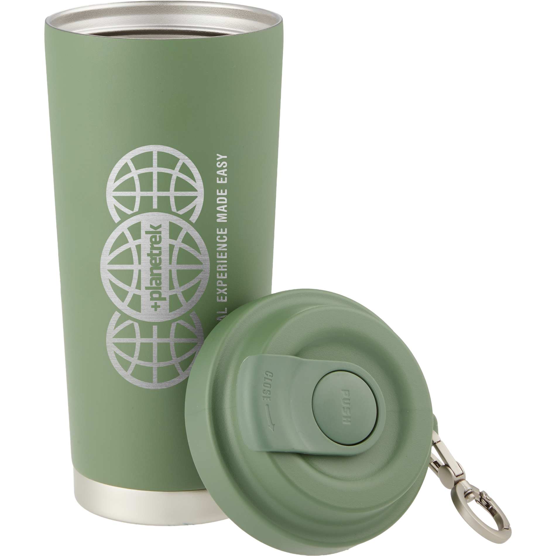 Haley Vacuum Tumbler One Touch Opening Lid 16oz