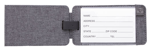 Custom logo Pierce Luggage Tag