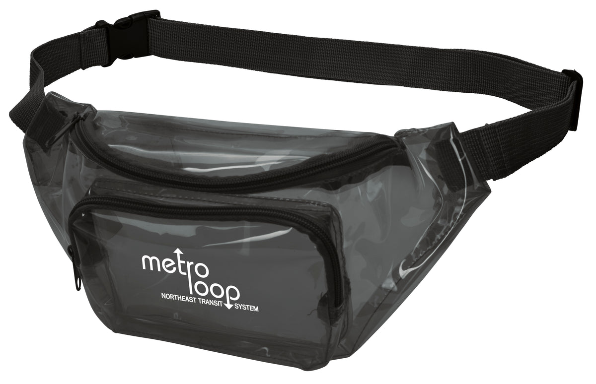 Custom logo Translucent Color Fanny Pack