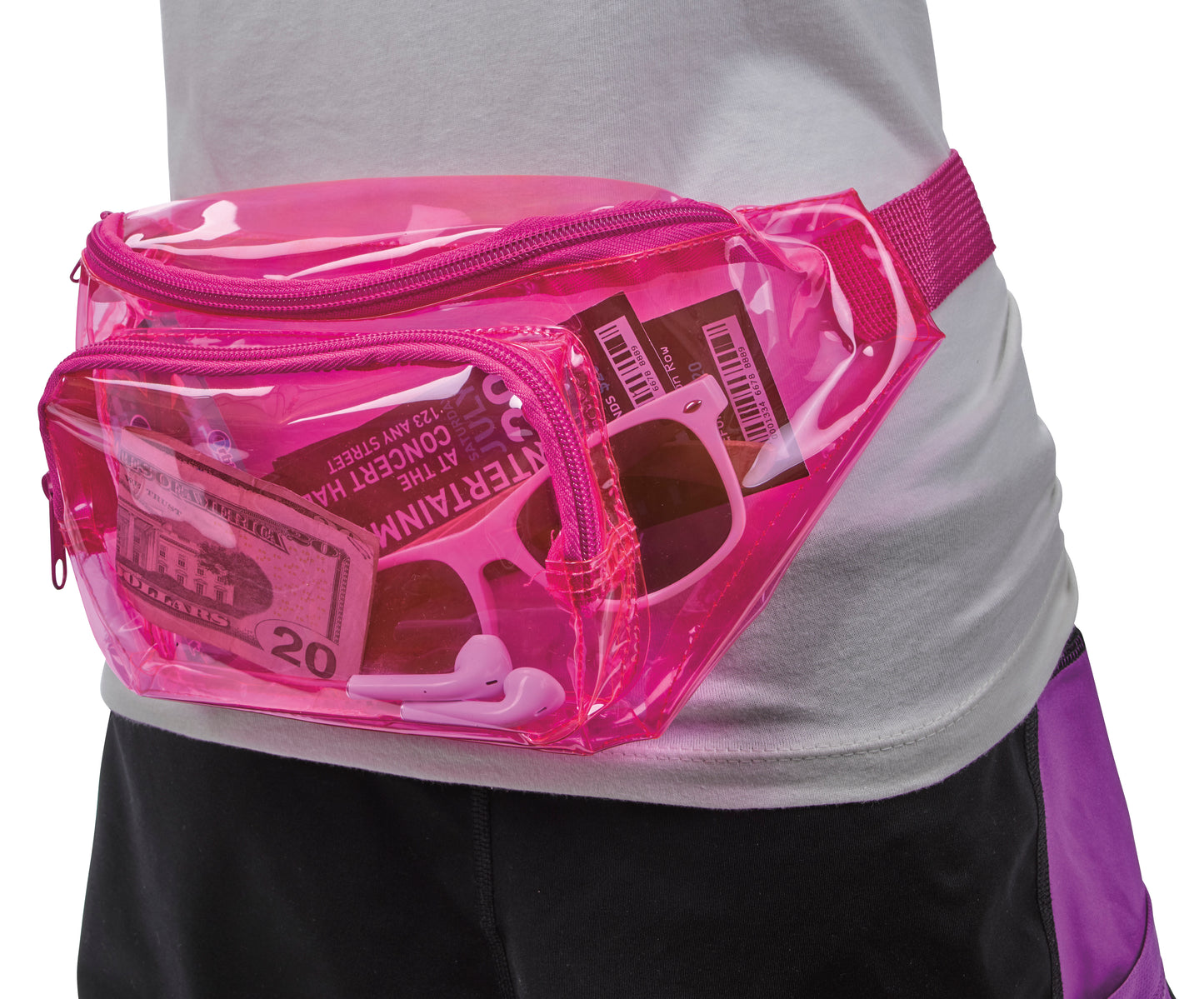 Translucent Color Fanny Pack