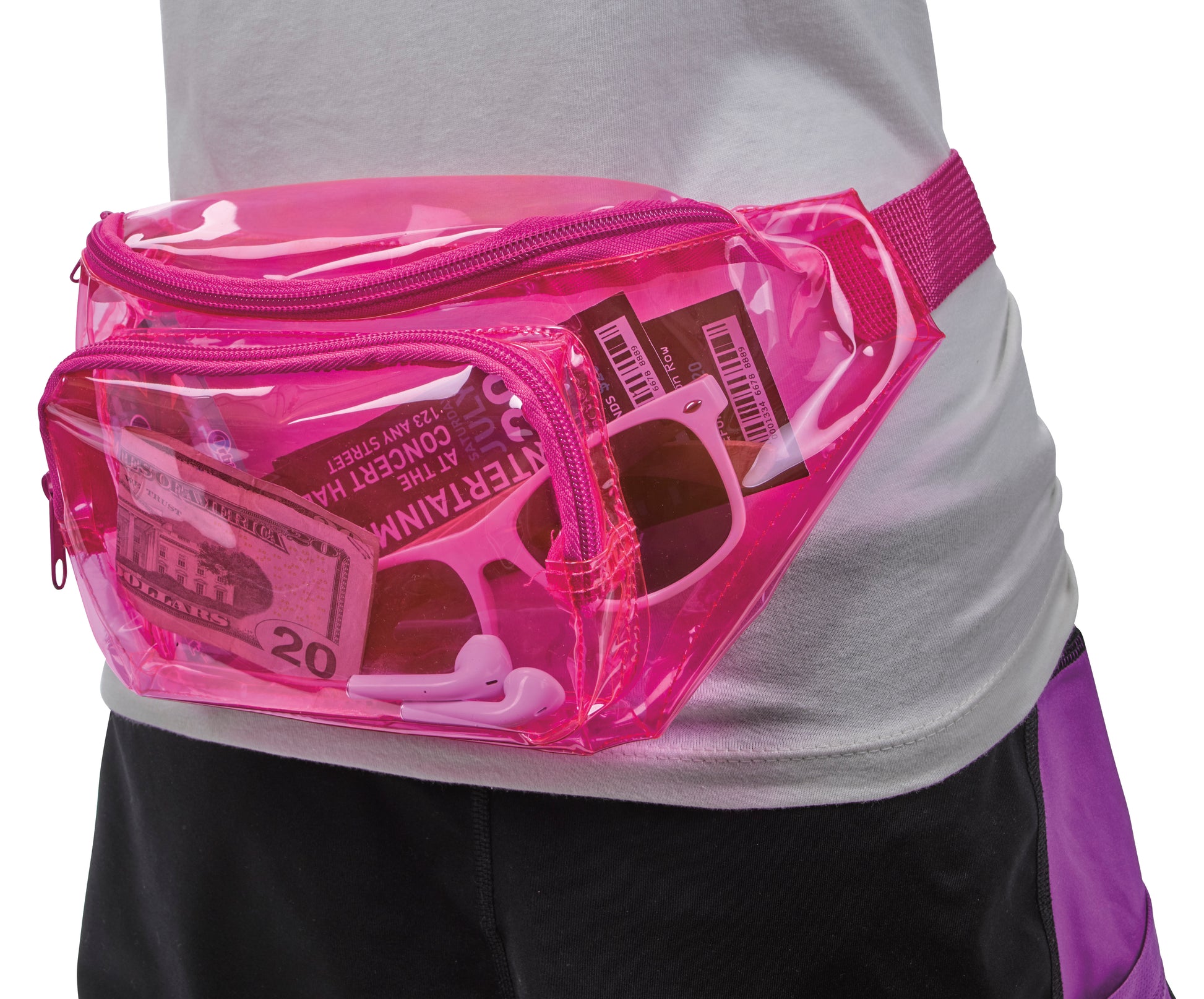 Translucent Color Fanny Pack