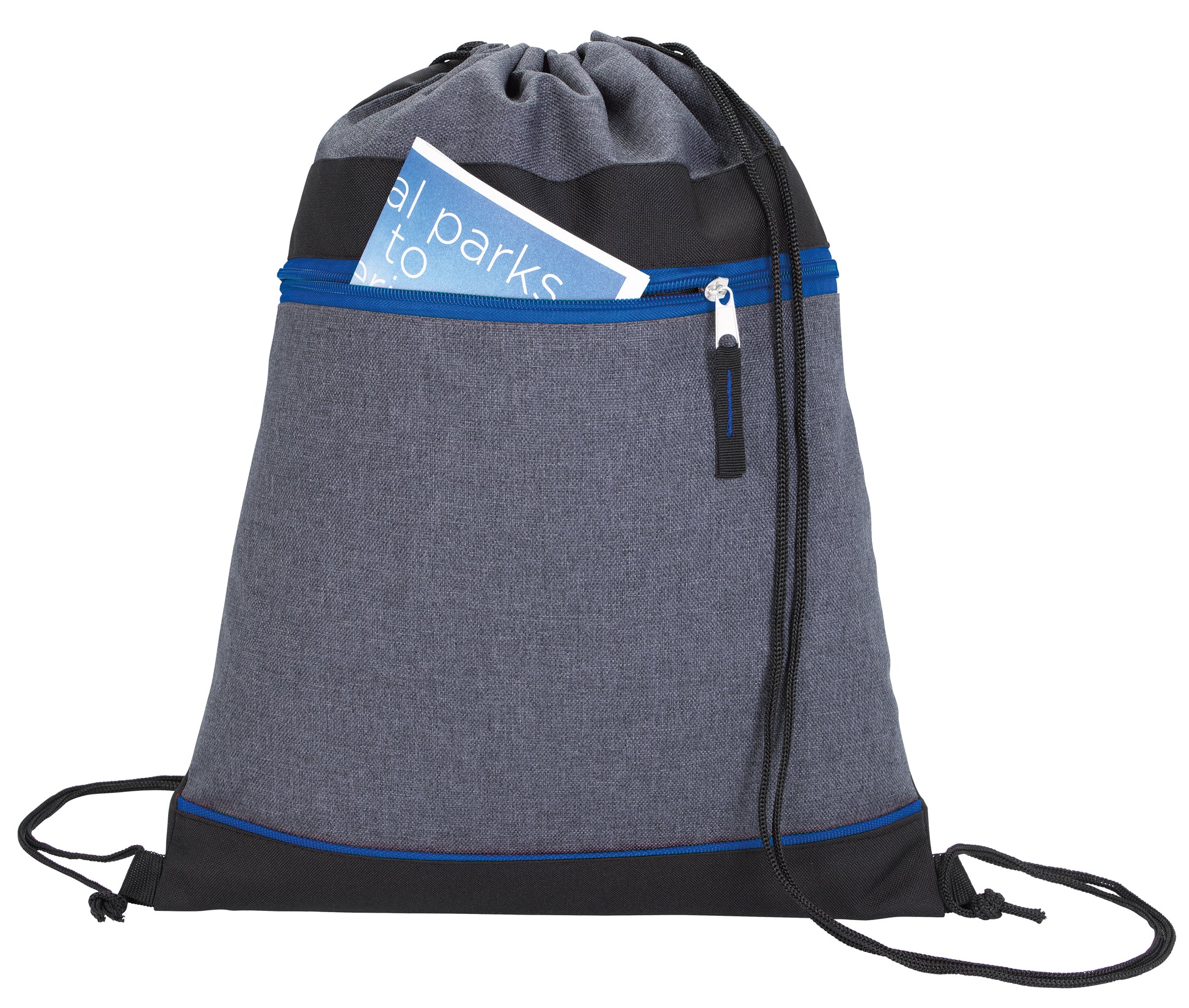 RPET Two-Tone Drawstring Backpack
