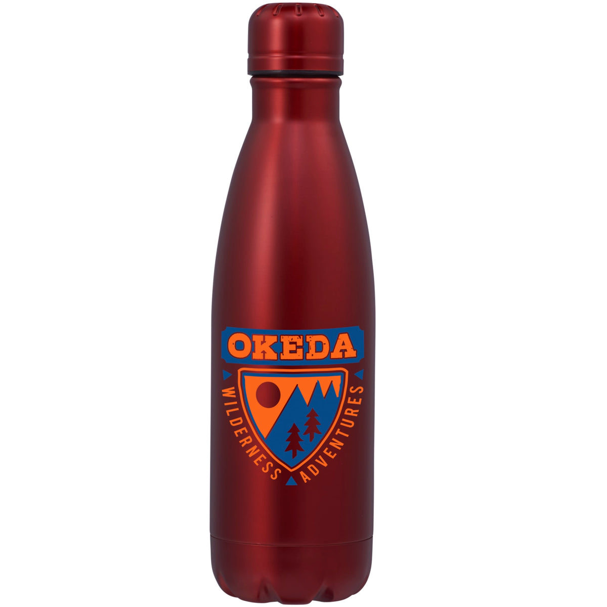 Custom logo Copper Vacuum Insulated Bottle 17oz
