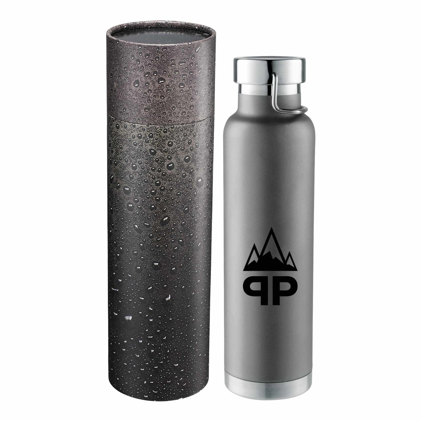 Thor Copper Vac Bottle 22oz With Cylindrical Box