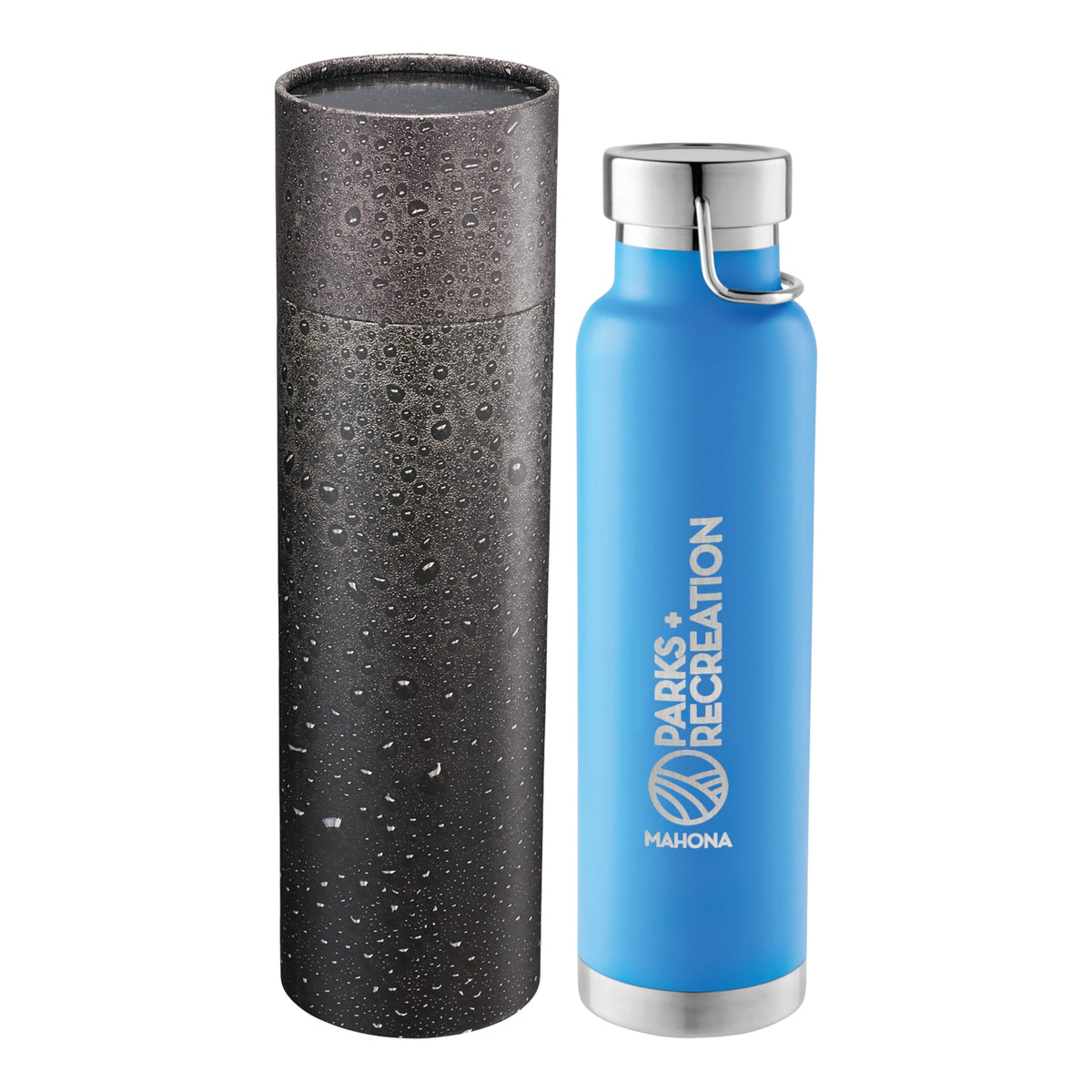 Custom logo Thor Copper Vac Bottle 22oz With Cylindrical Box