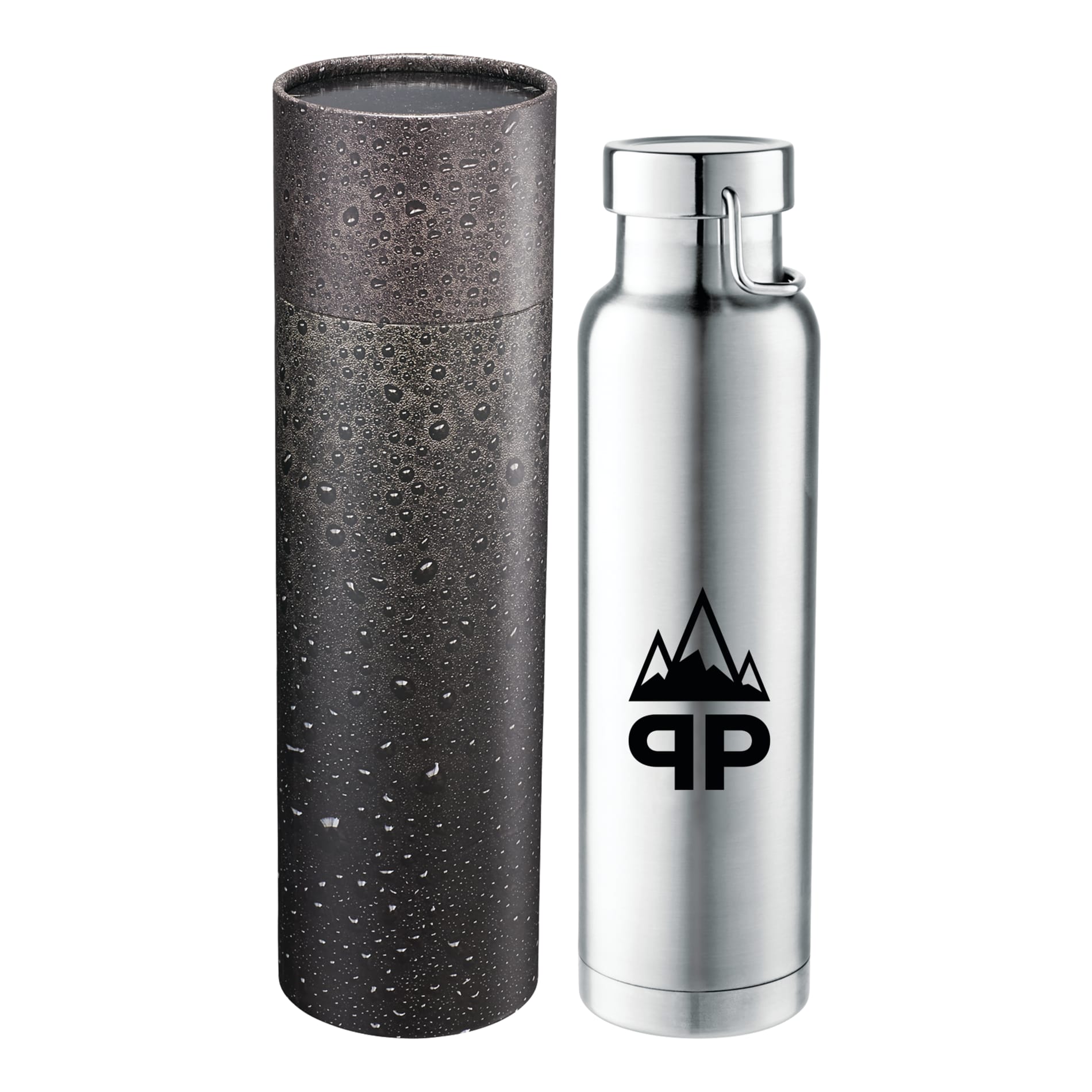 Thor Copper Vac Bottle 22oz With Cylindrical Box