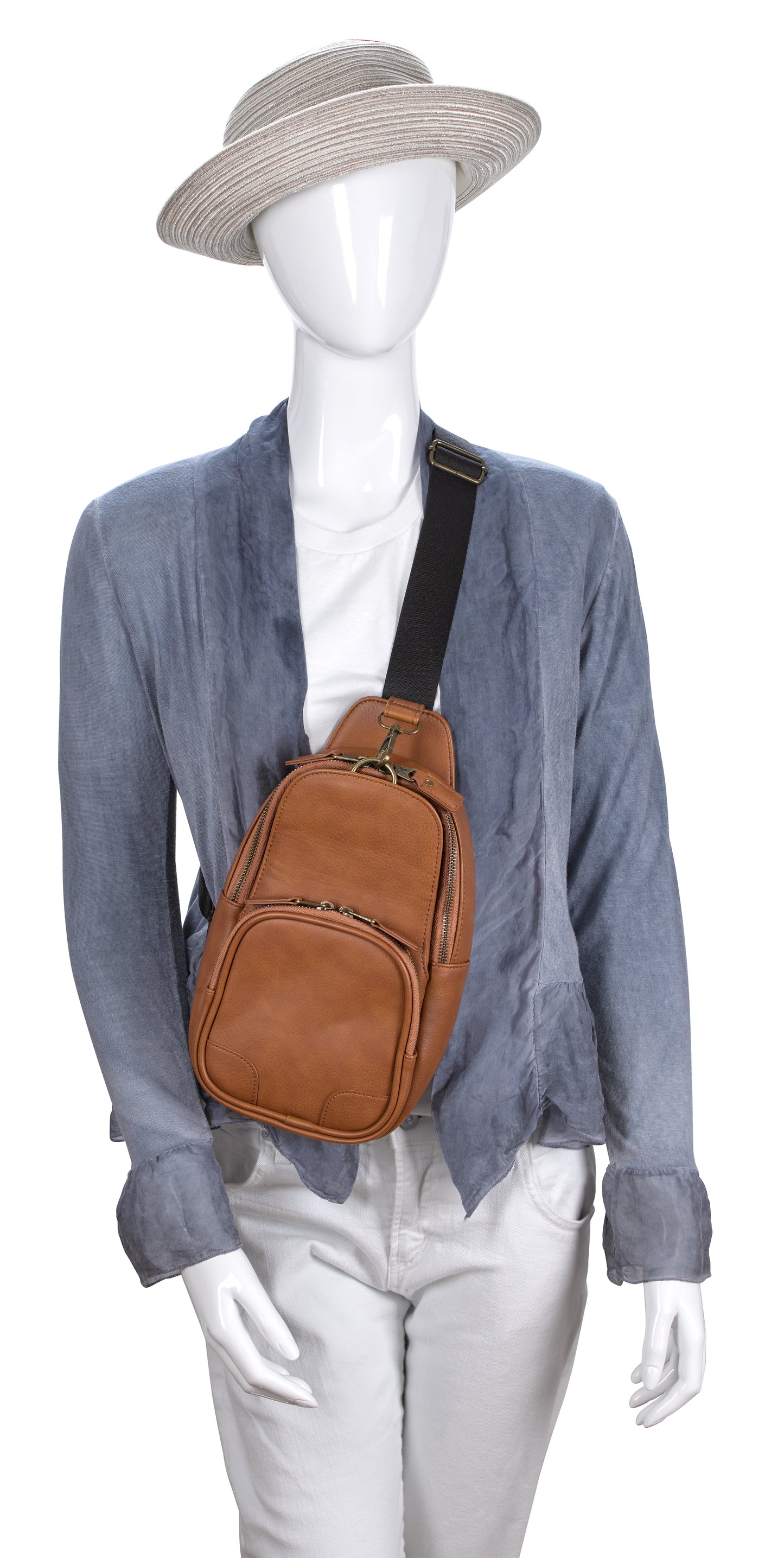 Natisino Recycled PU Sling Pack