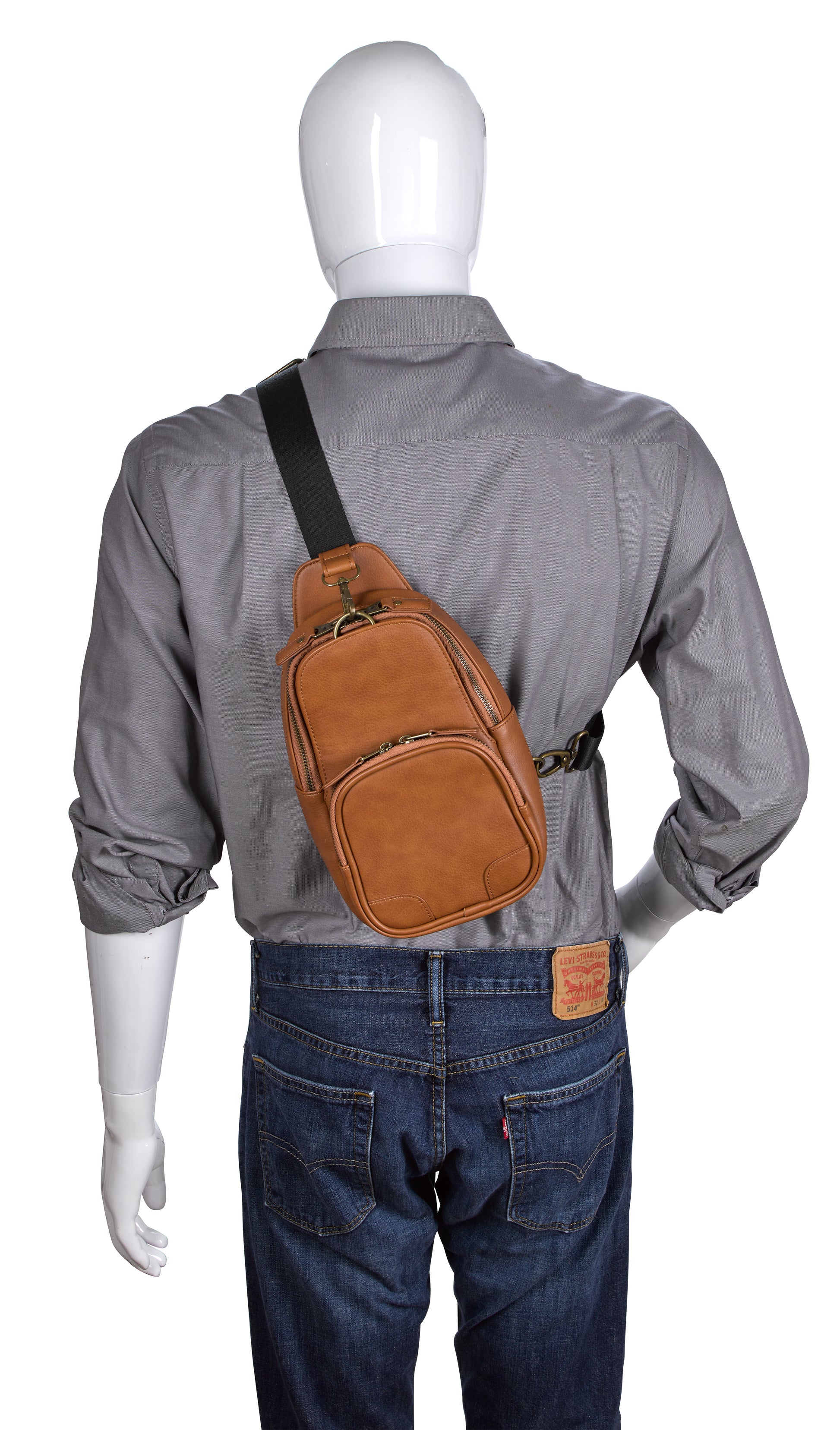 Natisino Recycled PU Sling Pack