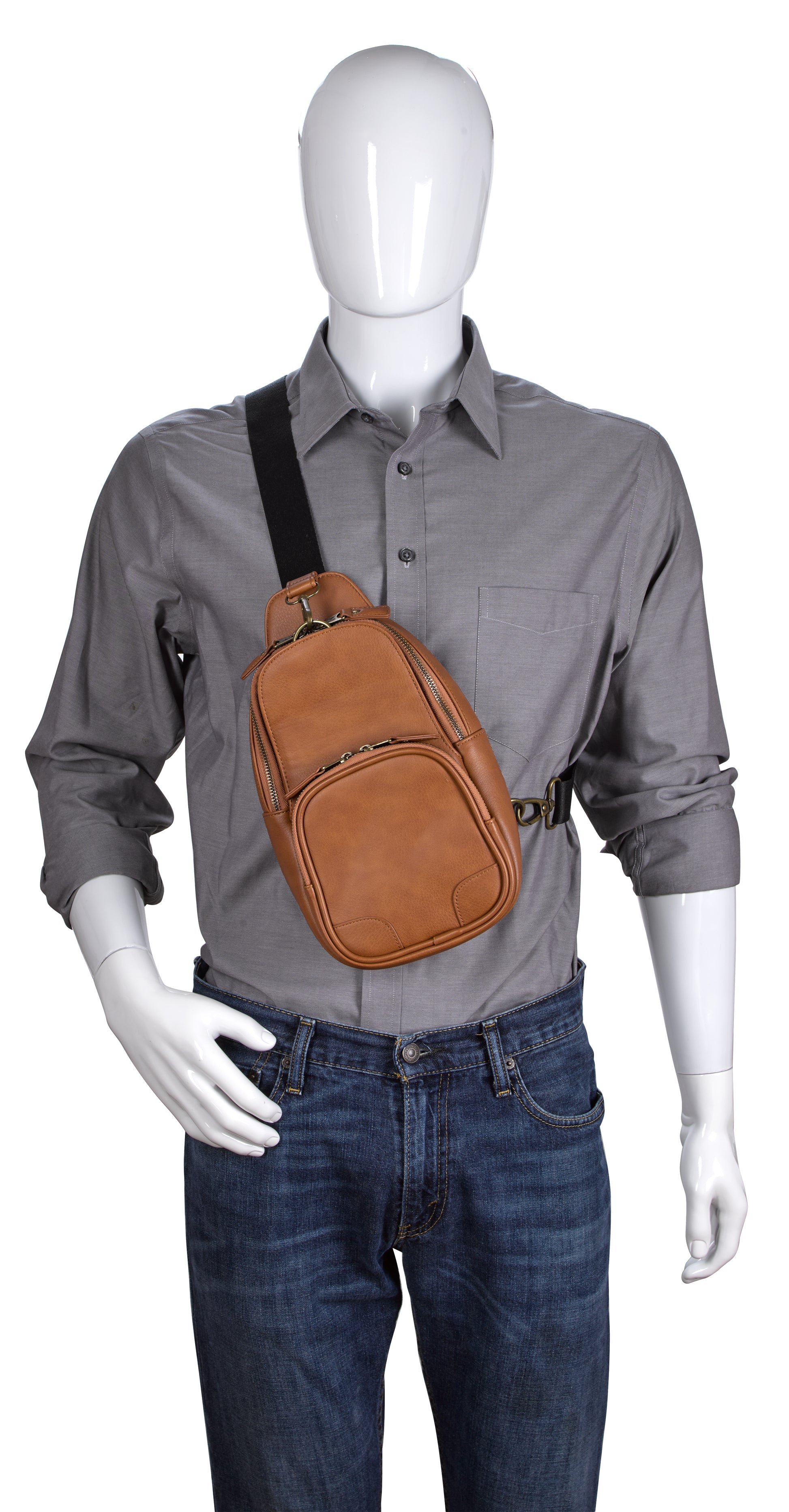 Natisino Recycled PU Sling Pack