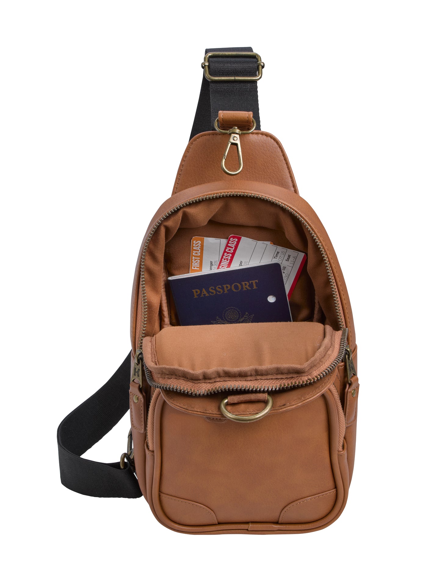 Natisino Recycled PU Sling Pack