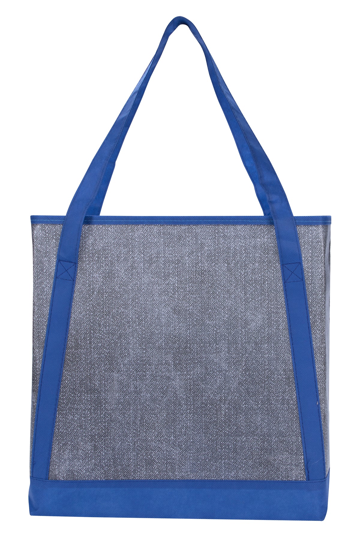 Custom logo Heathered RPET Non-Woven Tote