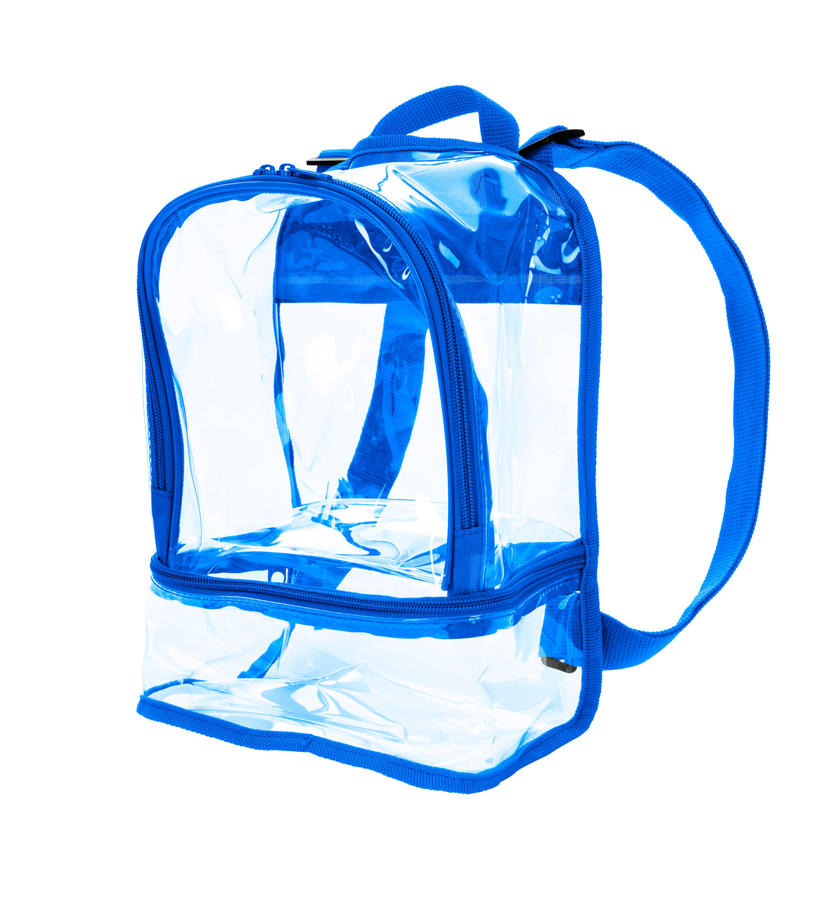 Custom logo Clear Recycled TPU Dual Mini Backpack