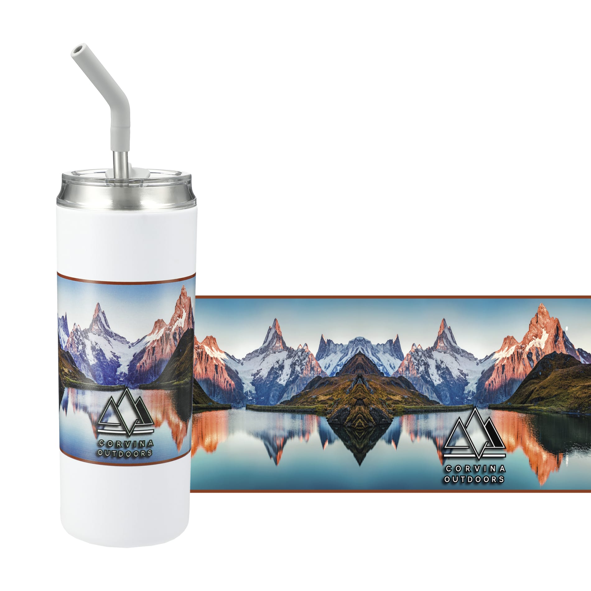 Marka Copper Vac Tumbler w/ SS straw 20oz