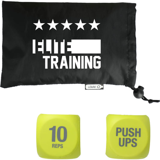 Custom logo 2 Piece Exercise Dice