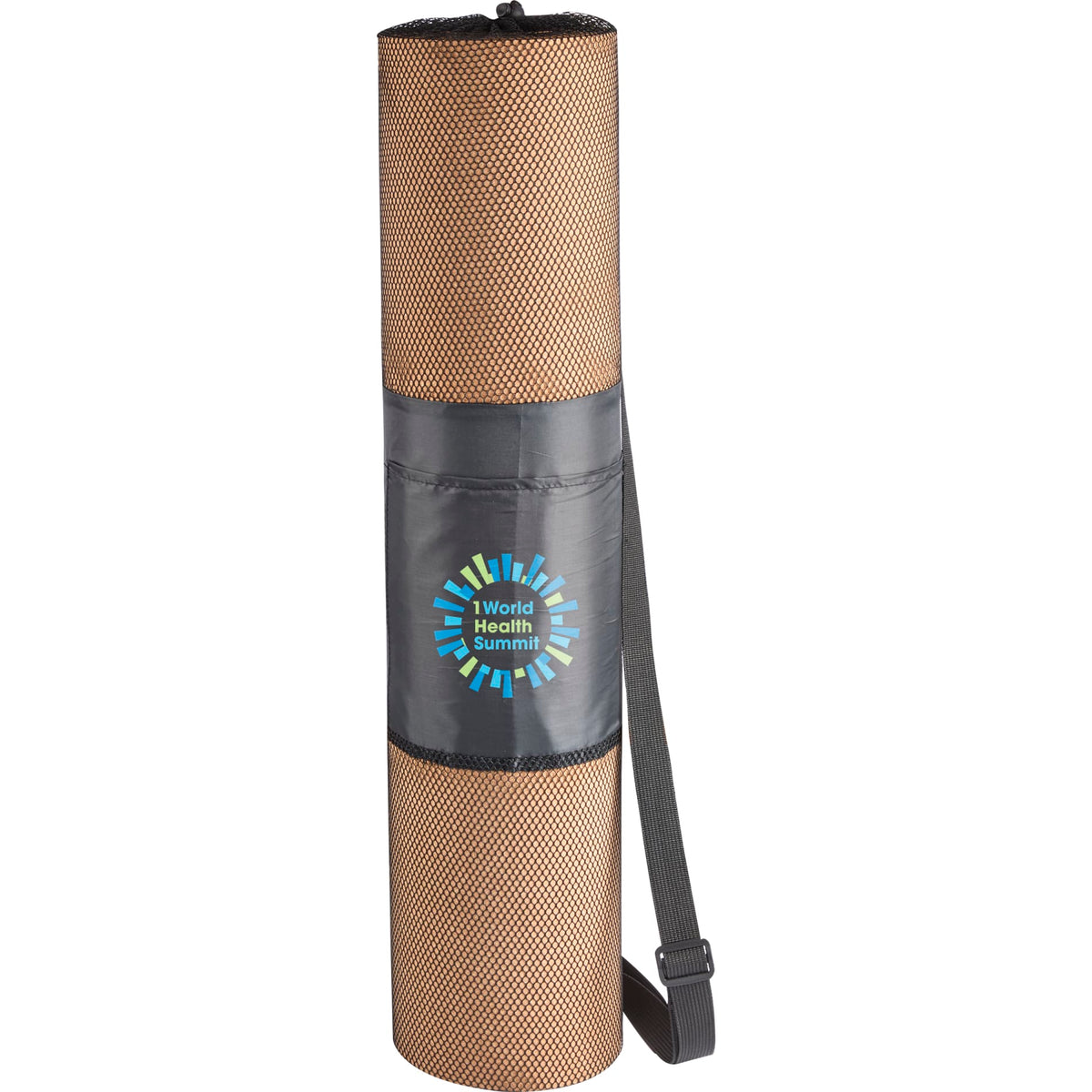 Custom logo Wellable™ Cork Yoga Mat (6mm)