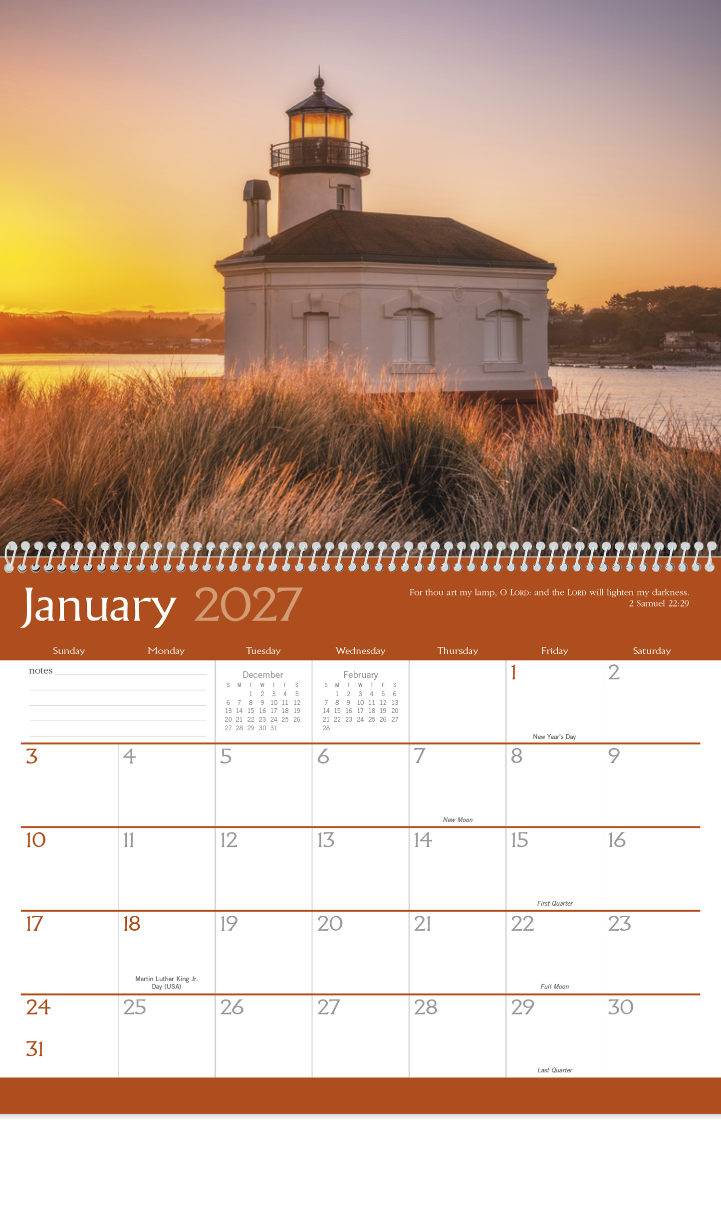 Religious Inspirations Calendar