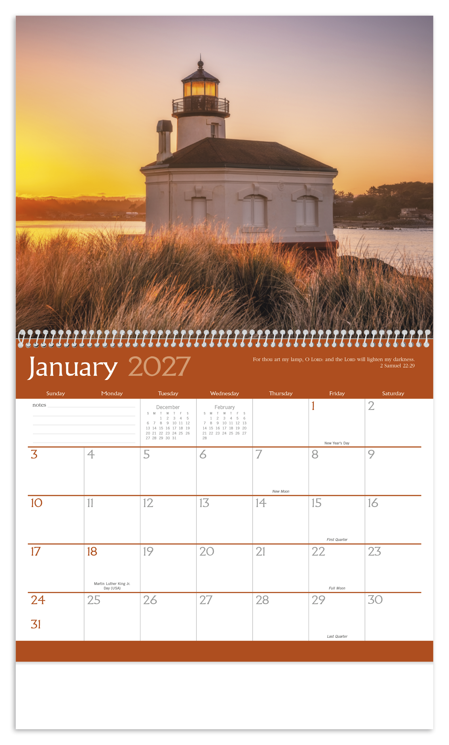 Religious Inspirations Calendar