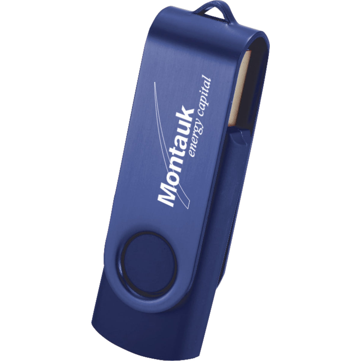 Custom logo Rotate 2Tone Flash Drive 4GB