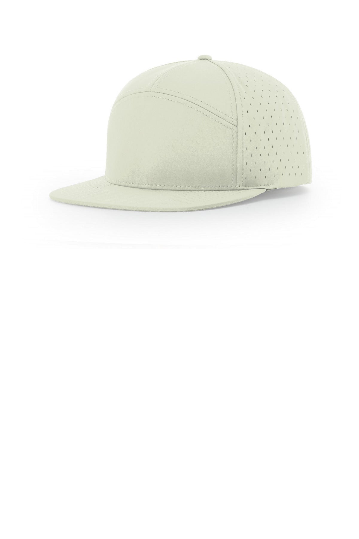 Custom logo Richardson Cannon 7-Panel Flatbill 169 in Oat Milk