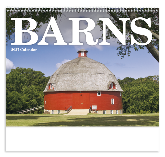 Custom logo Barns Calendar