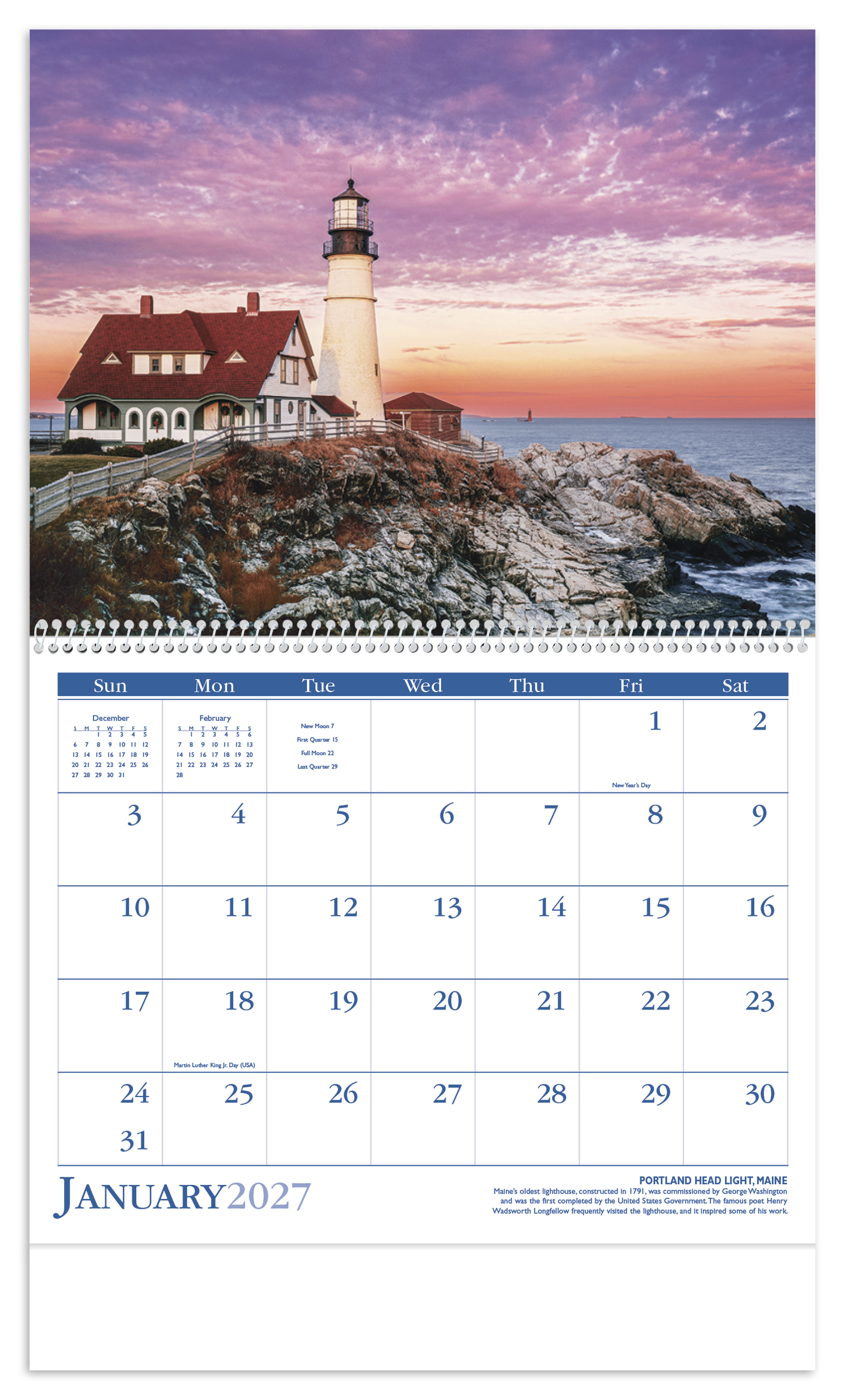 Lighthouses Calendar