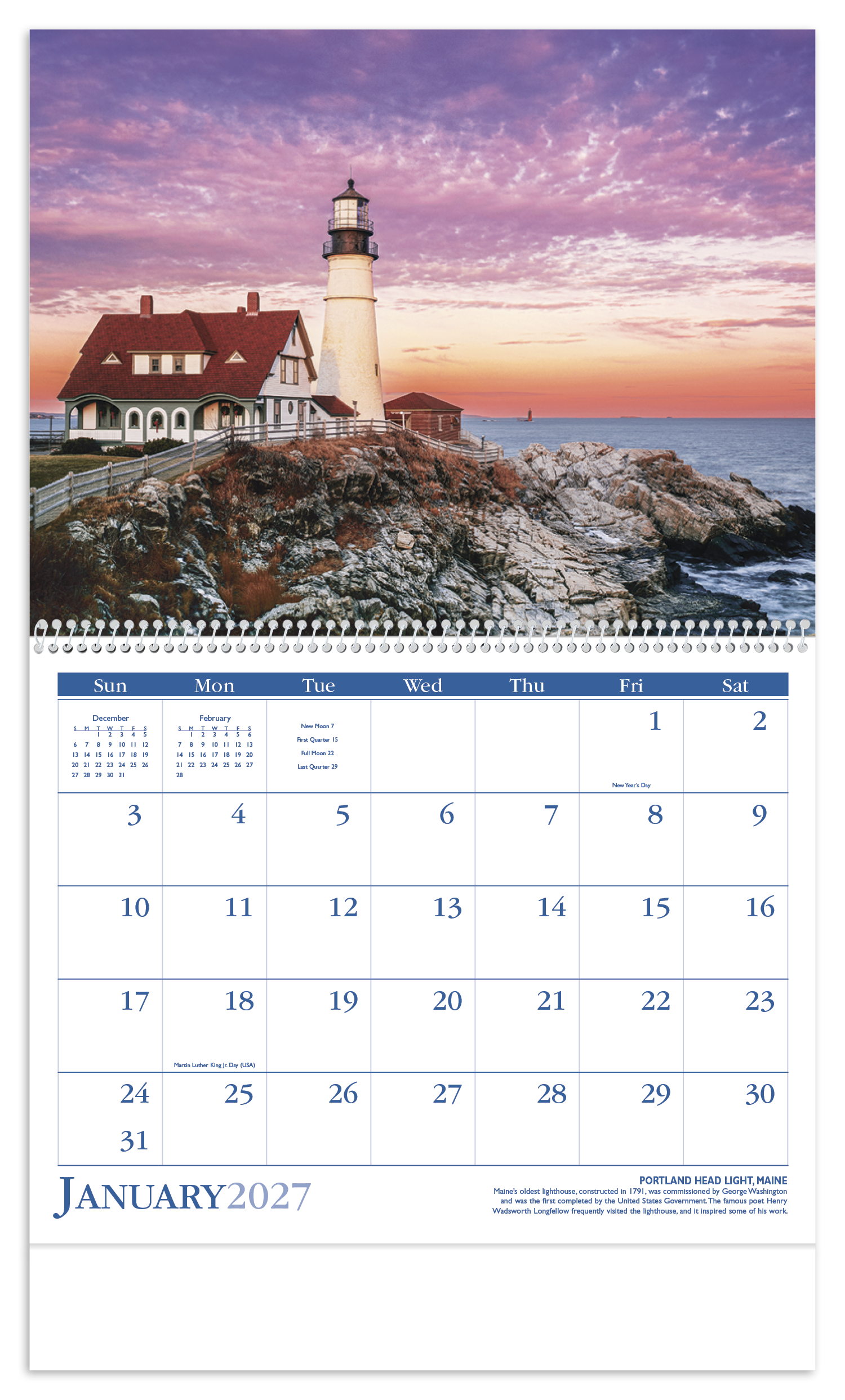 Lighthouses Calendar