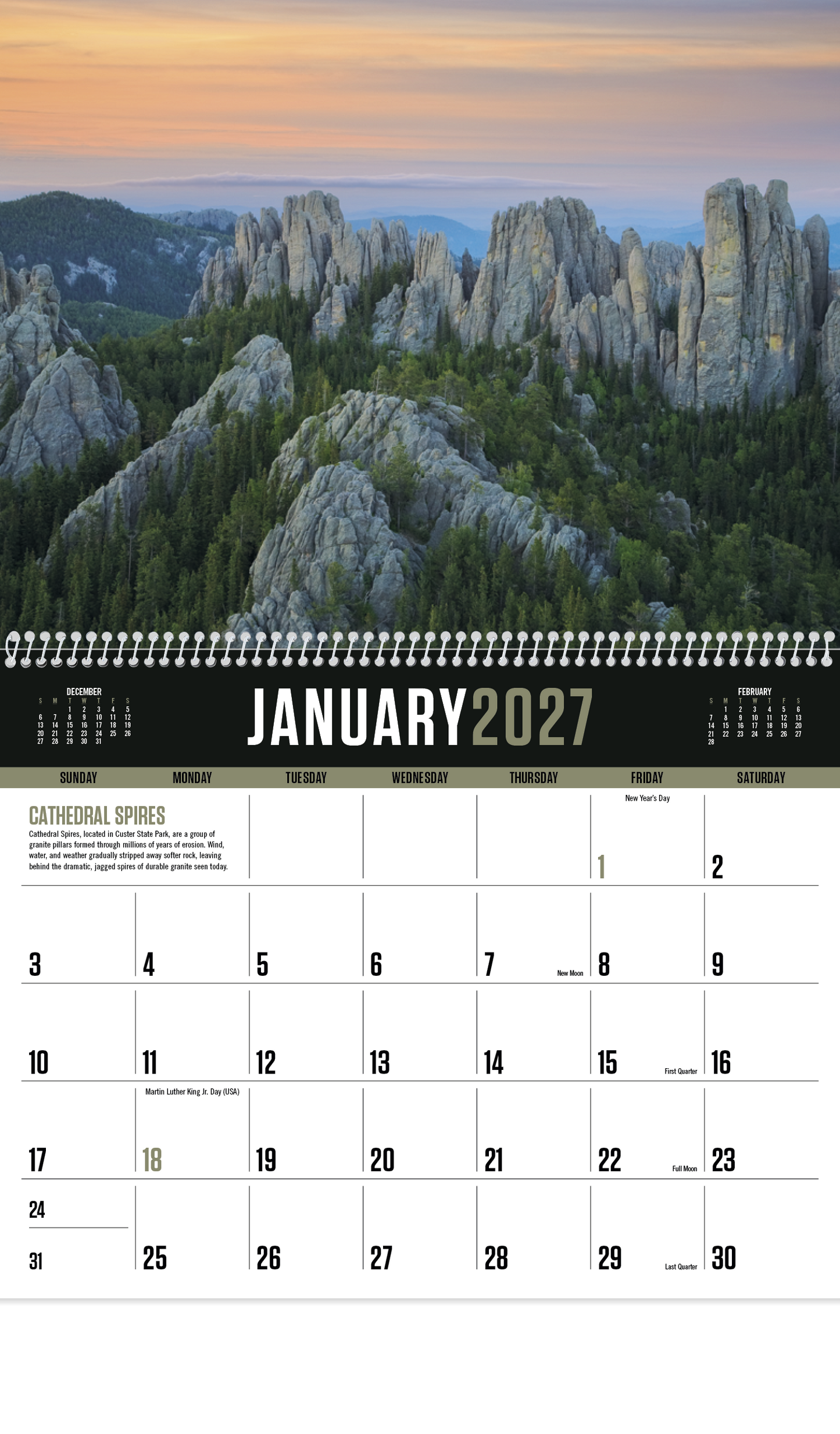 Forces of Nature Calendar