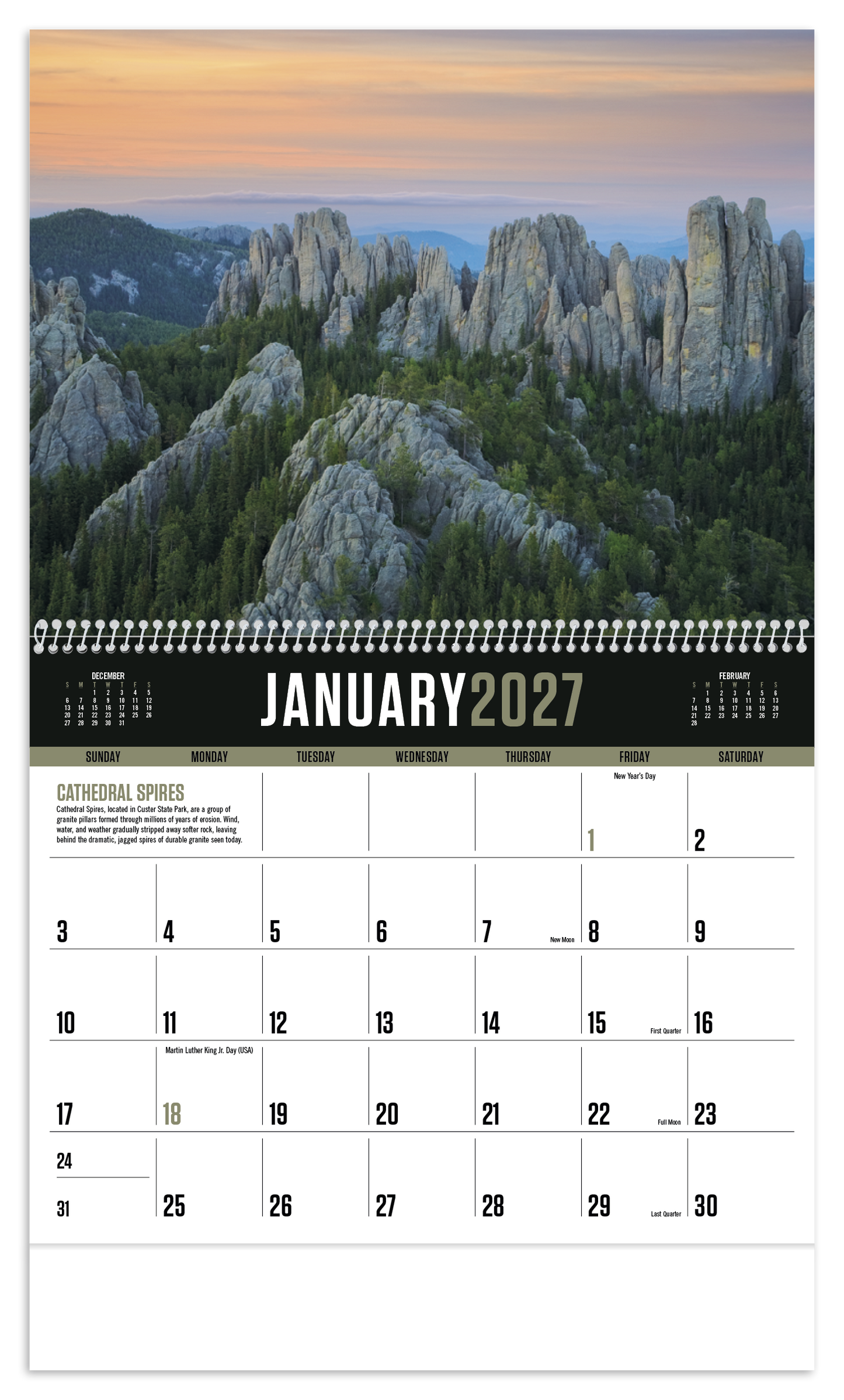 Forces of Nature Calendar