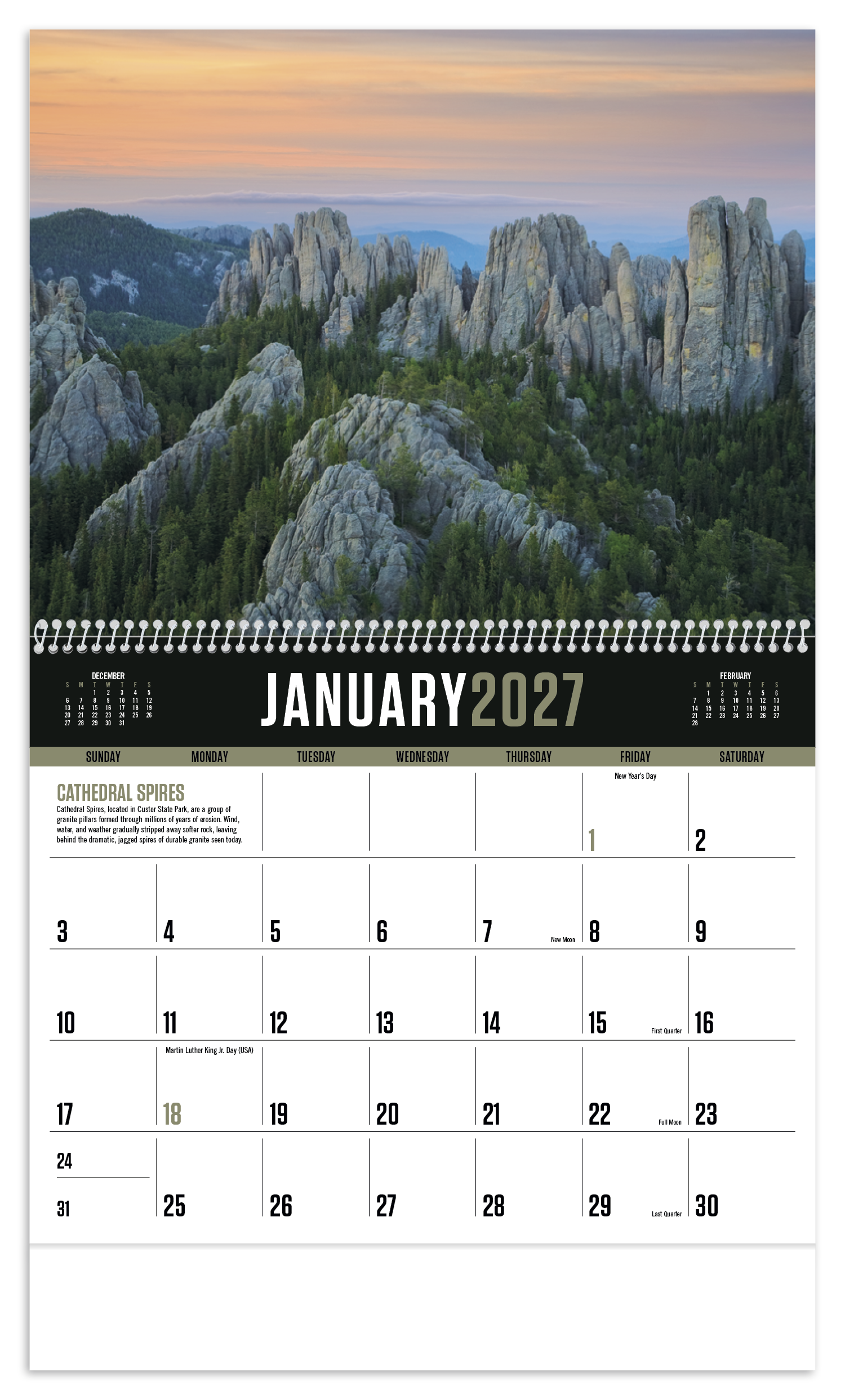 Forces of Nature Calendar