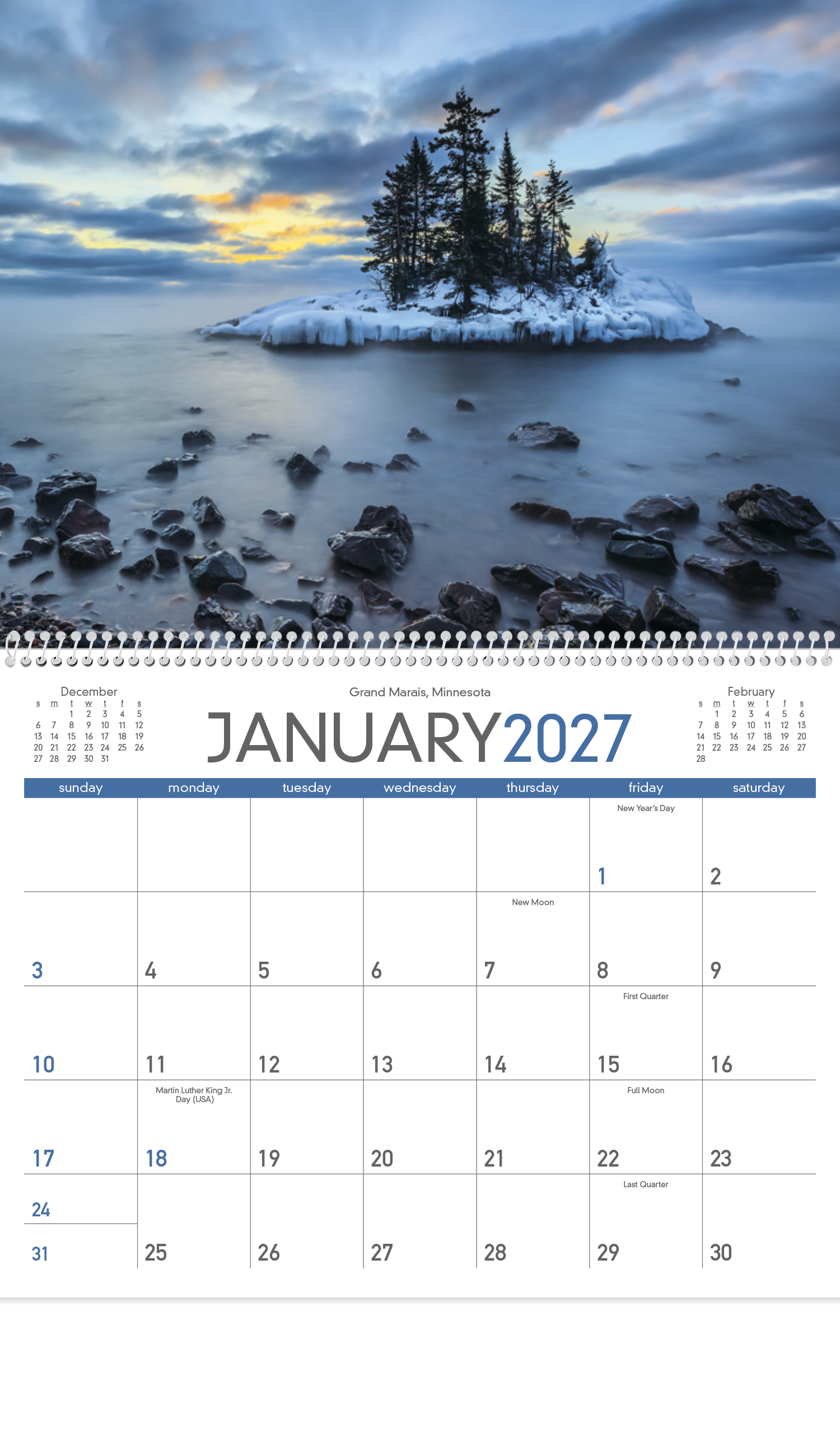 Beautiful America Calendar